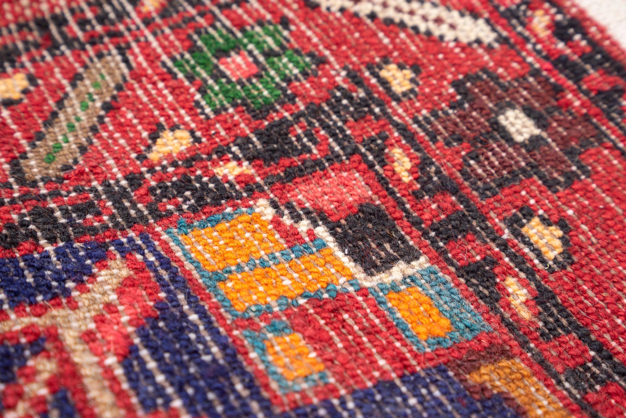 New Weave Hamadan Improvised Persian Rug