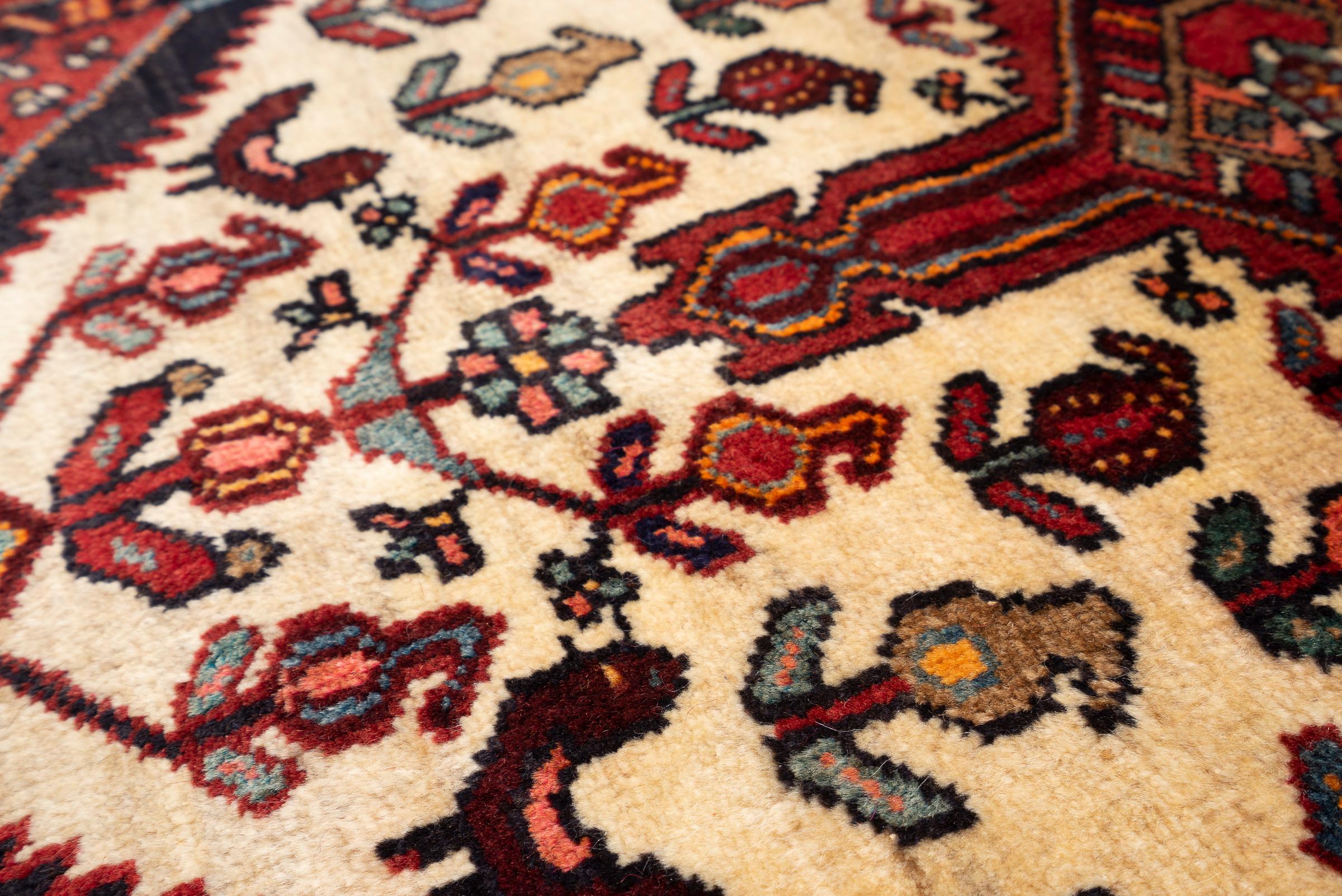 New Weave Hamadan Improvised Persian Rug