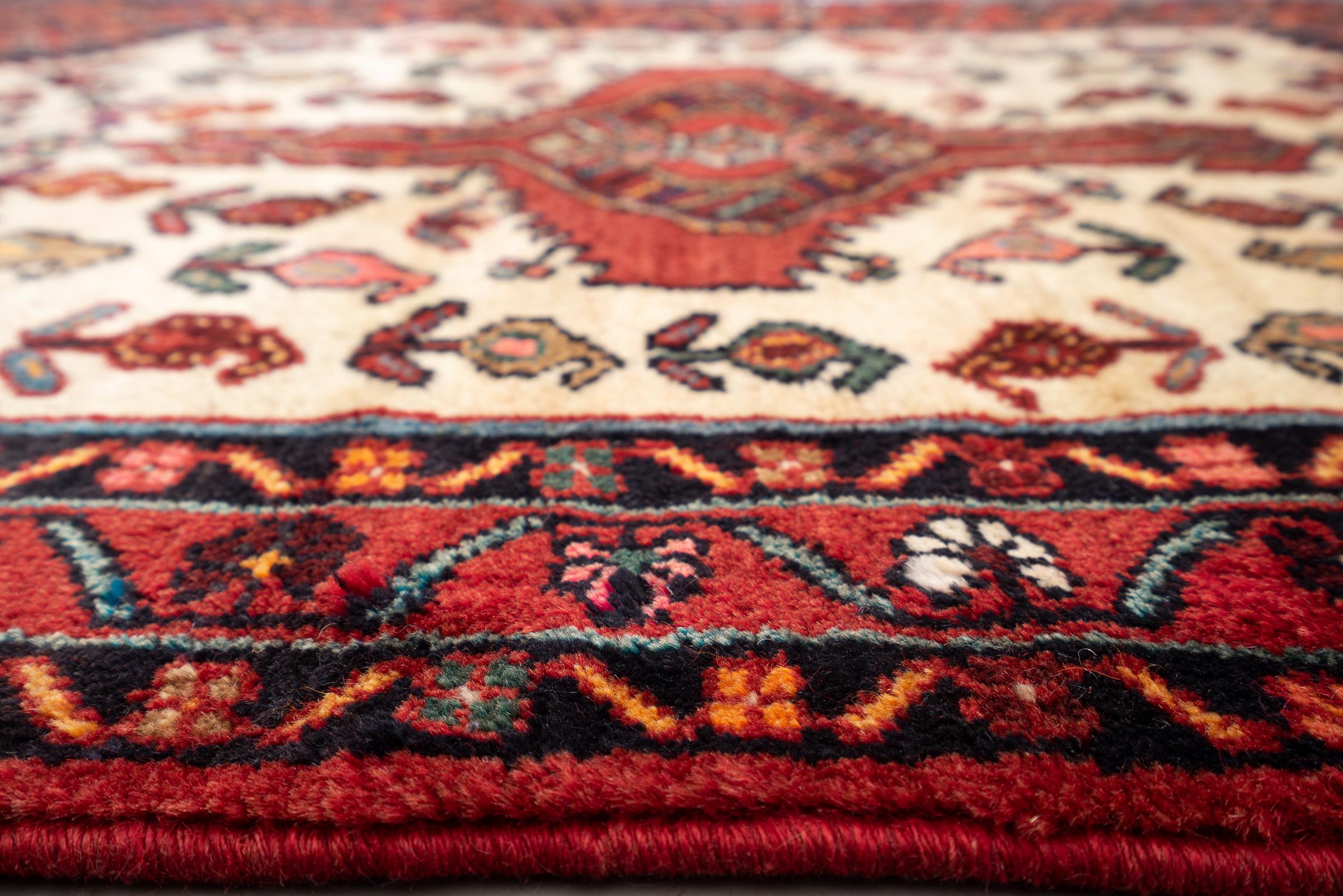 New Weave Hamadan Improvised Persian Rug