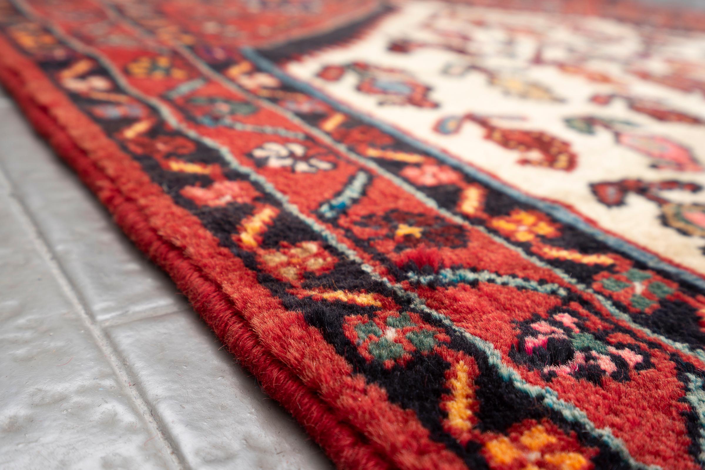 New Weave Hamadan Improvised Persian Rug