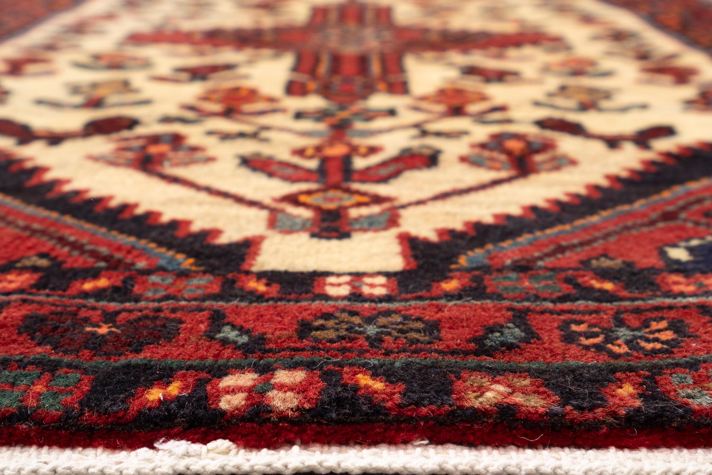 New Weave Hamadan Improvised Persian Rug
