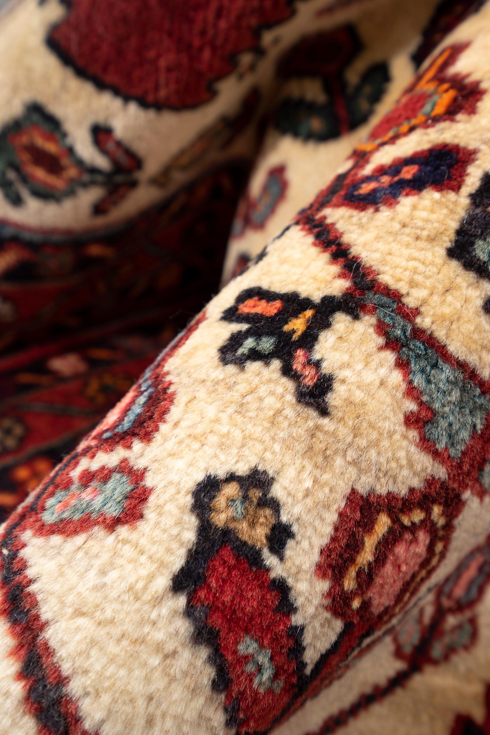 New Weave Hamadan Improvised Persian Rug