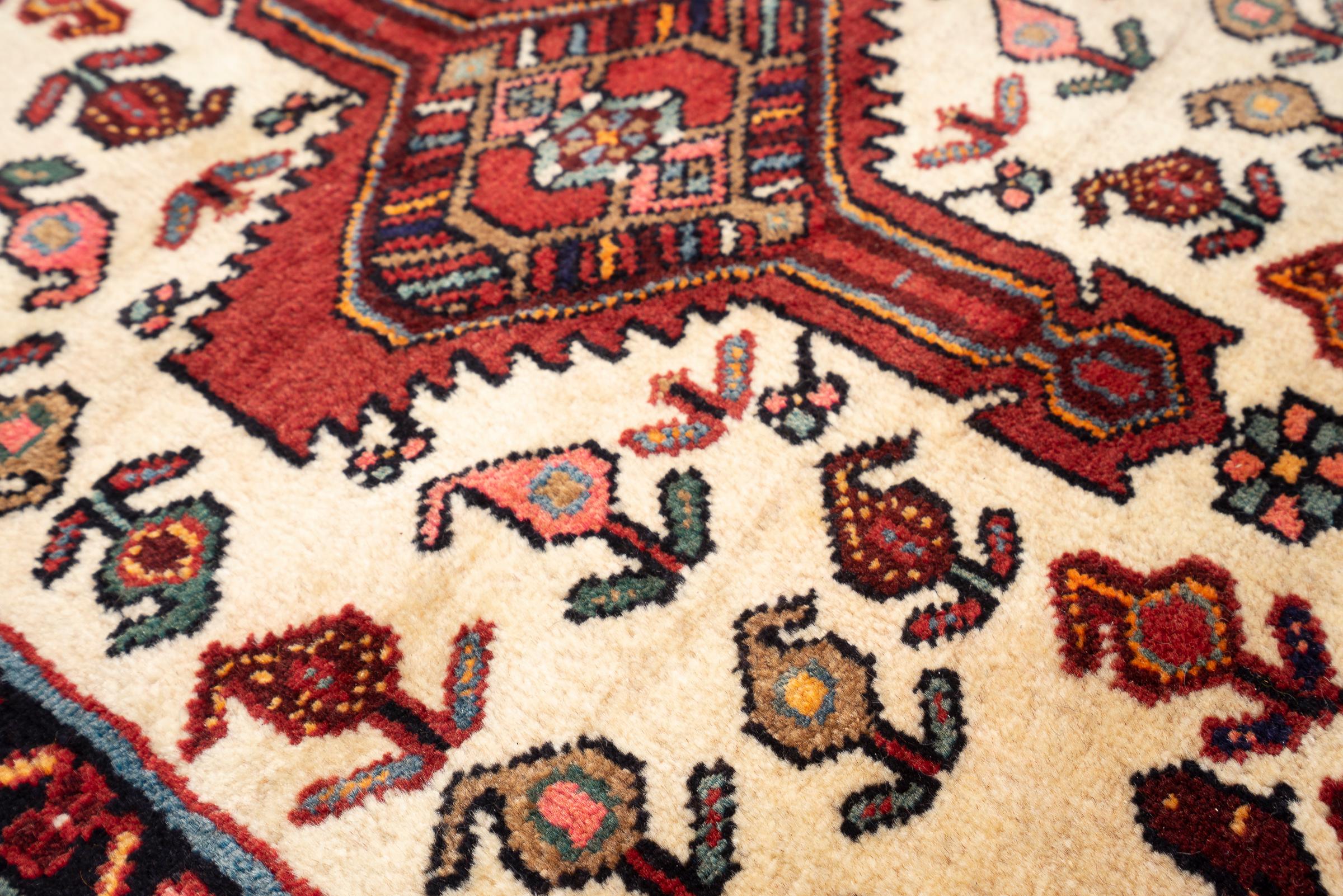 New Weave Hamadan Improvised Persian Rug