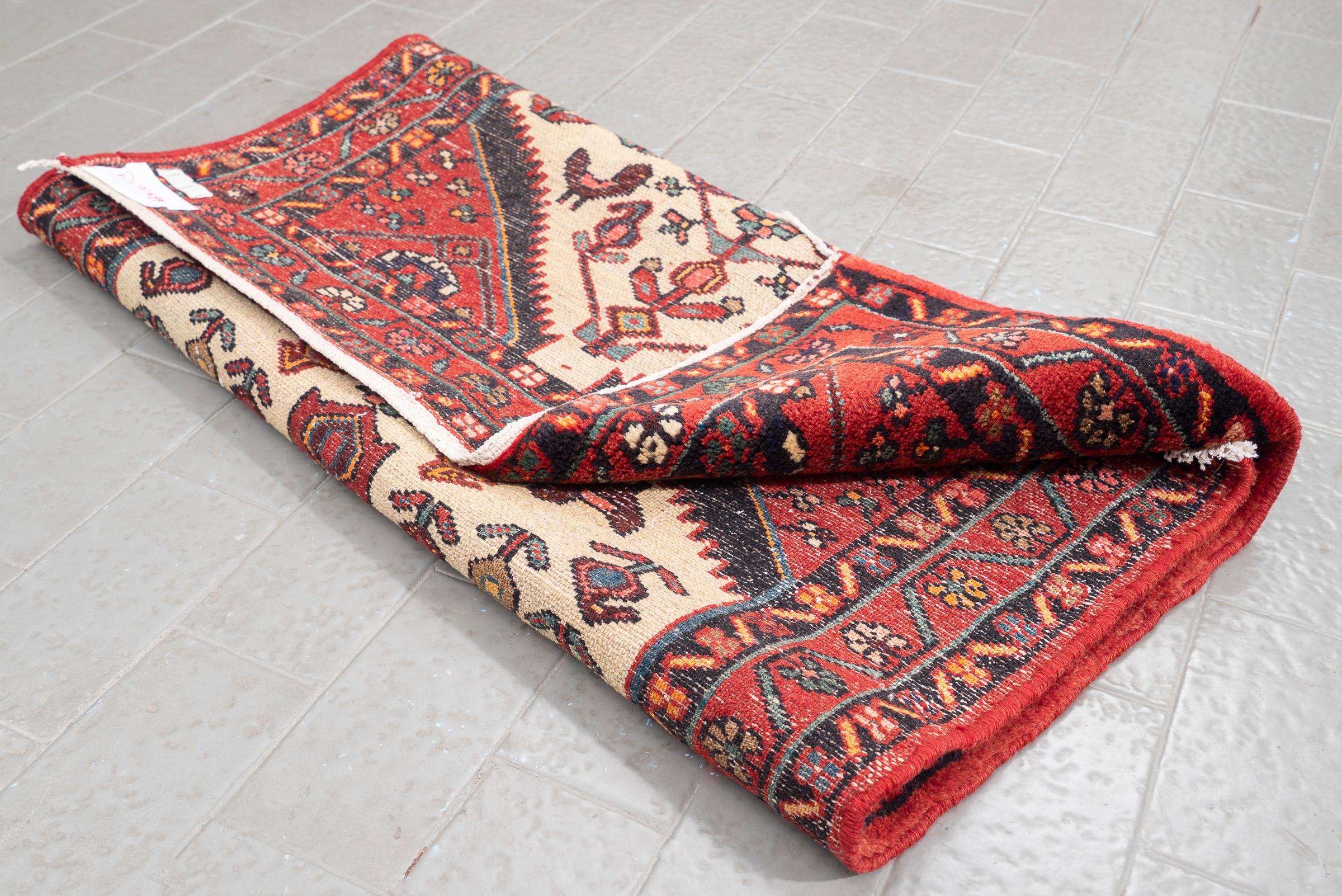 New Weave Hamadan Improvised Persian Rug