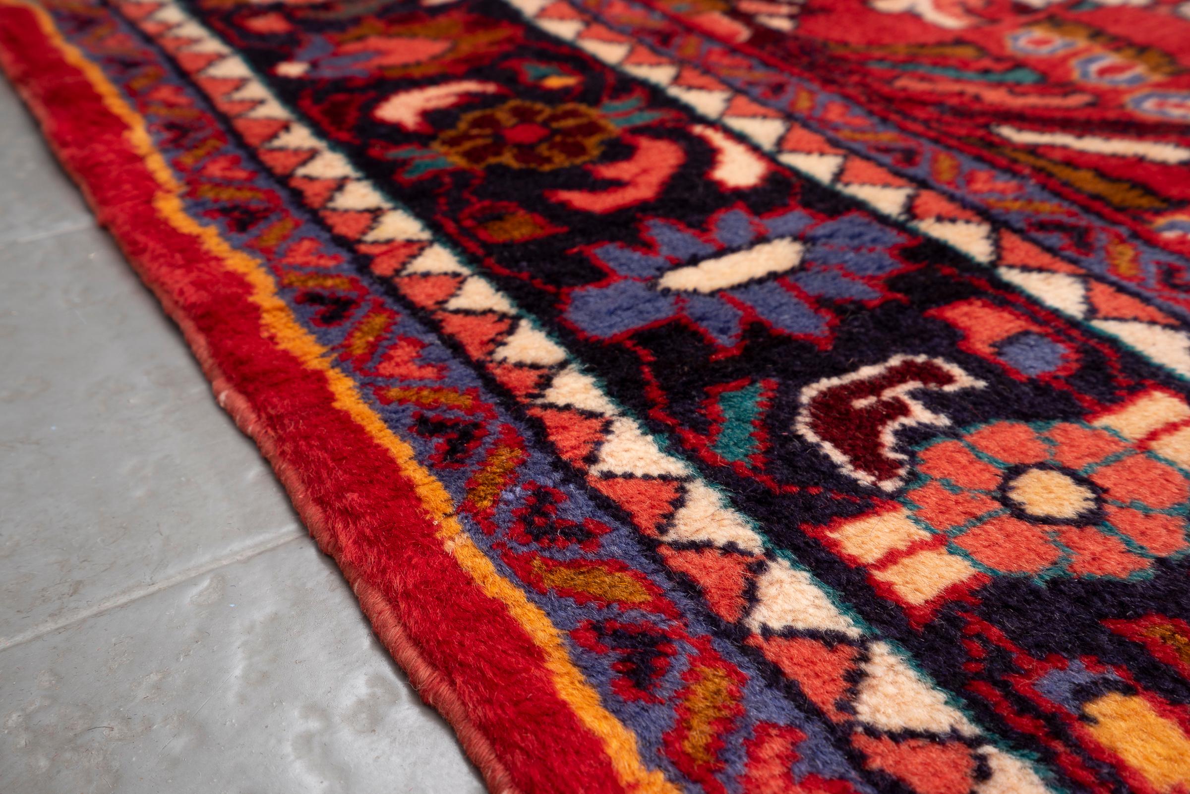 Lillian Fine Floral Lachak Toranj Persian Rug
