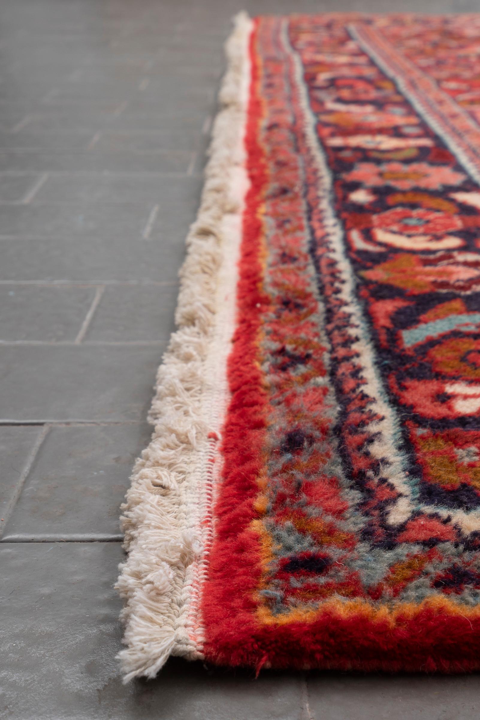 Lillian Fine Floral Lachak Toranj Persian Rug