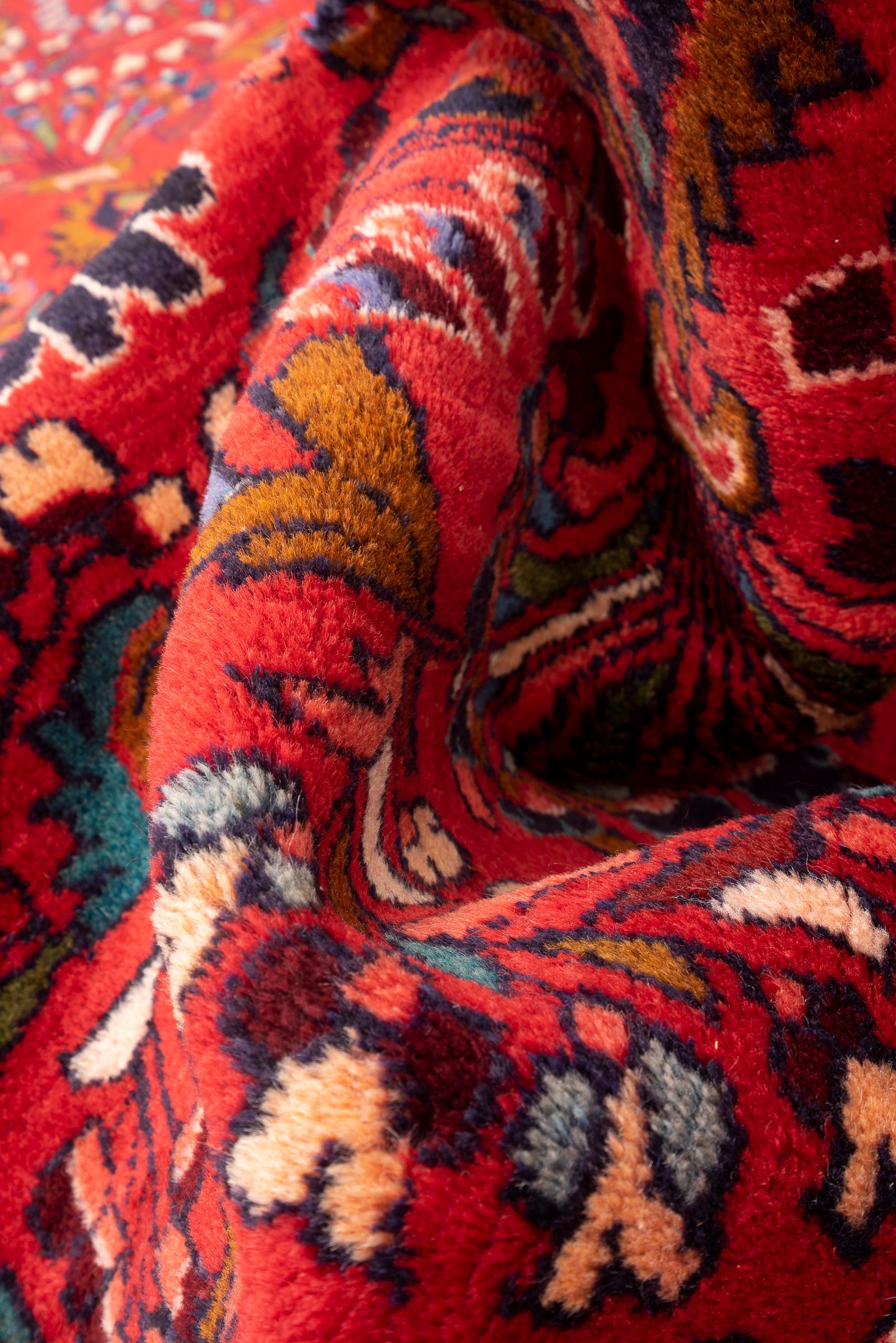 Lillian Fine Floral Lachak Toranj Persian Rug