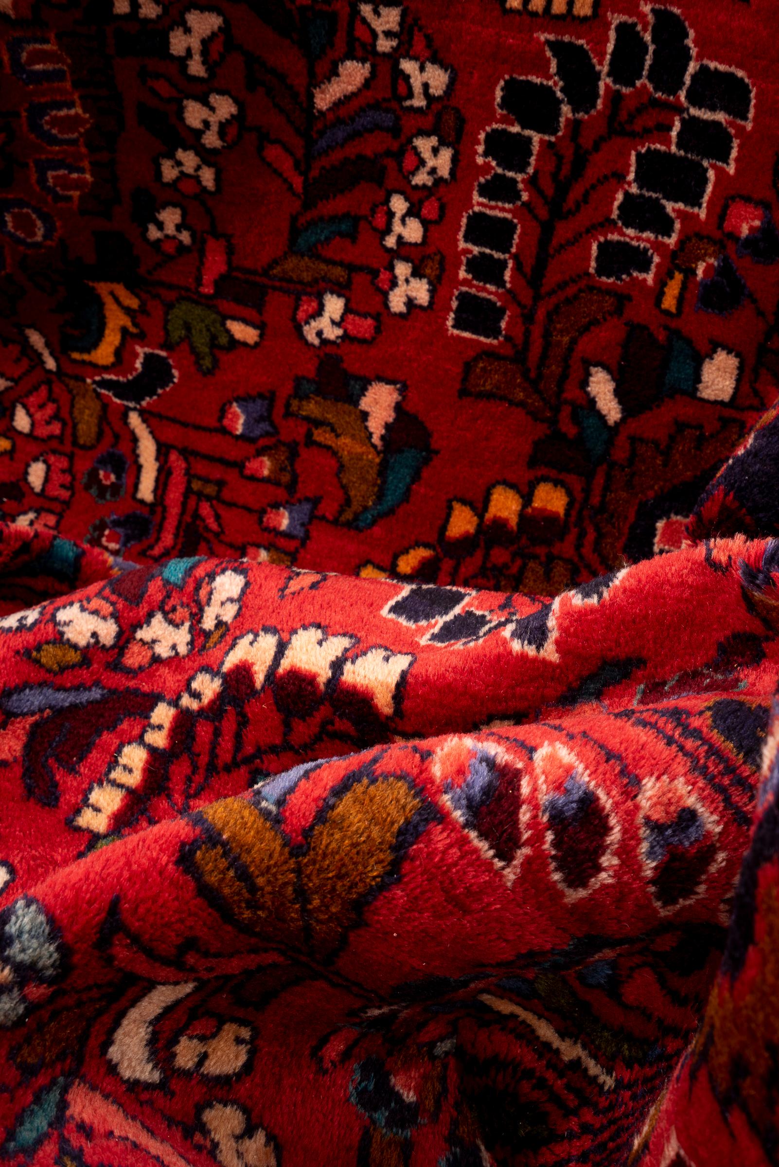 Lillian Fine Floral Lachak Toranj Persian Rug