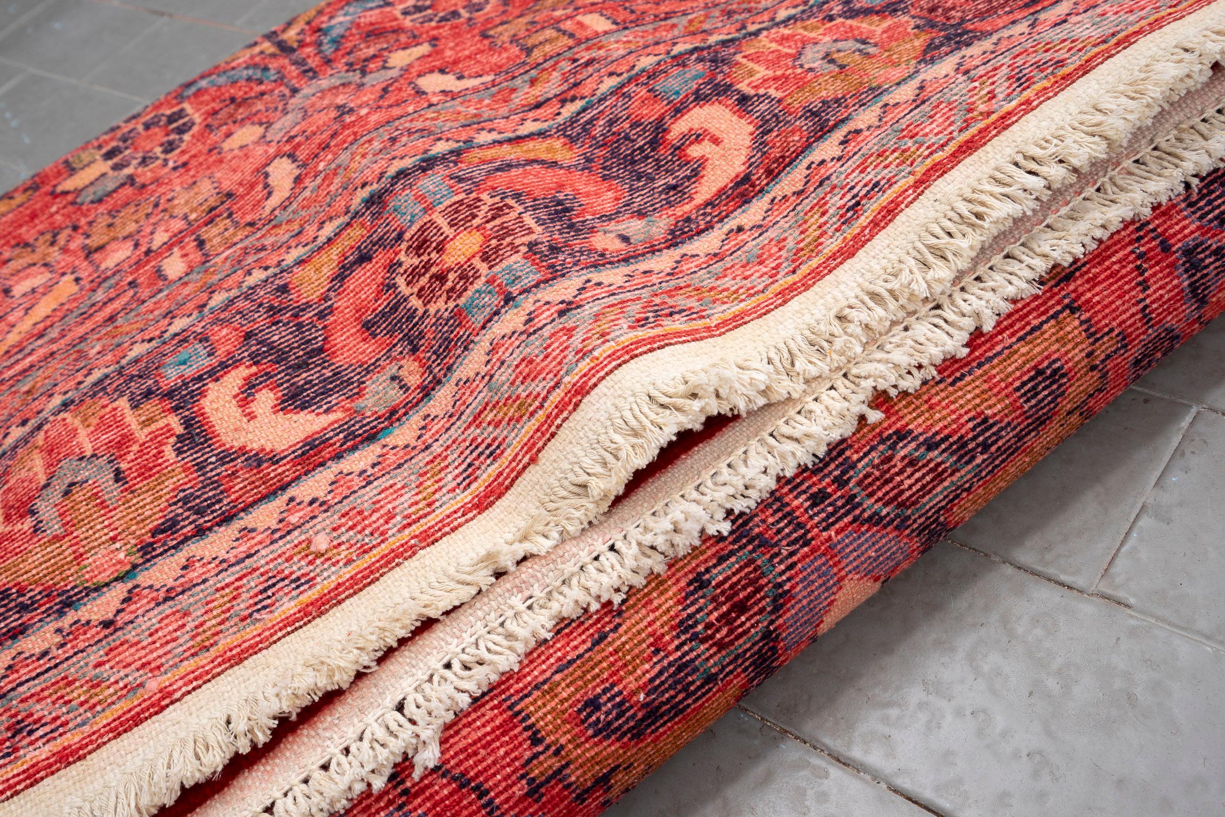 Lillian Fine Floral Lachak Toranj Persian Rug