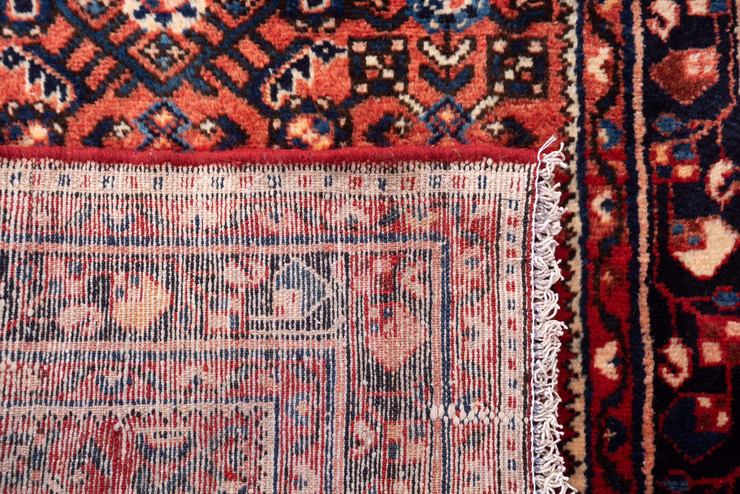 Hossein Abad Mahi Long Persian Runner Rug