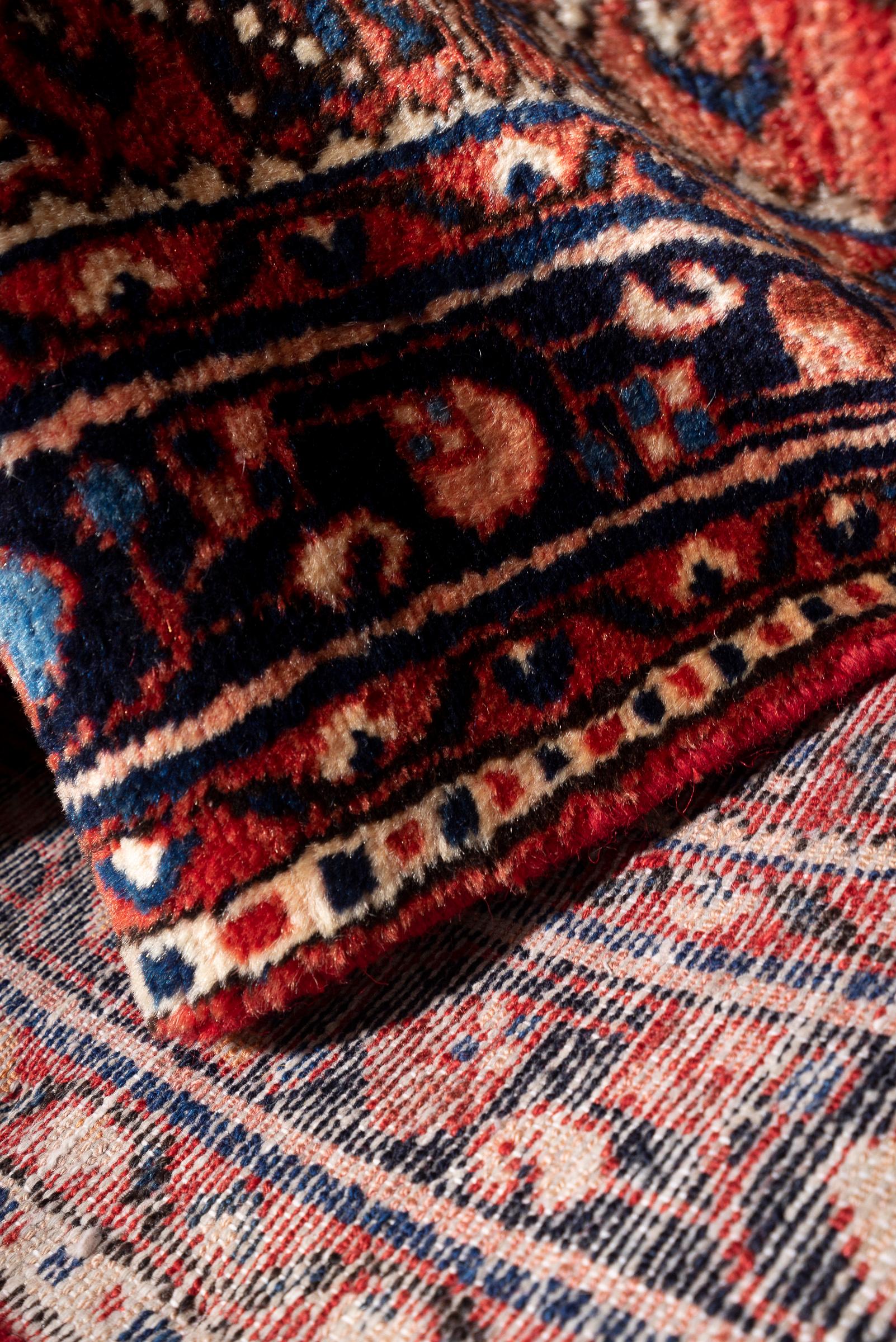 Hossein Abad Mahi Long Persian Runner Rug