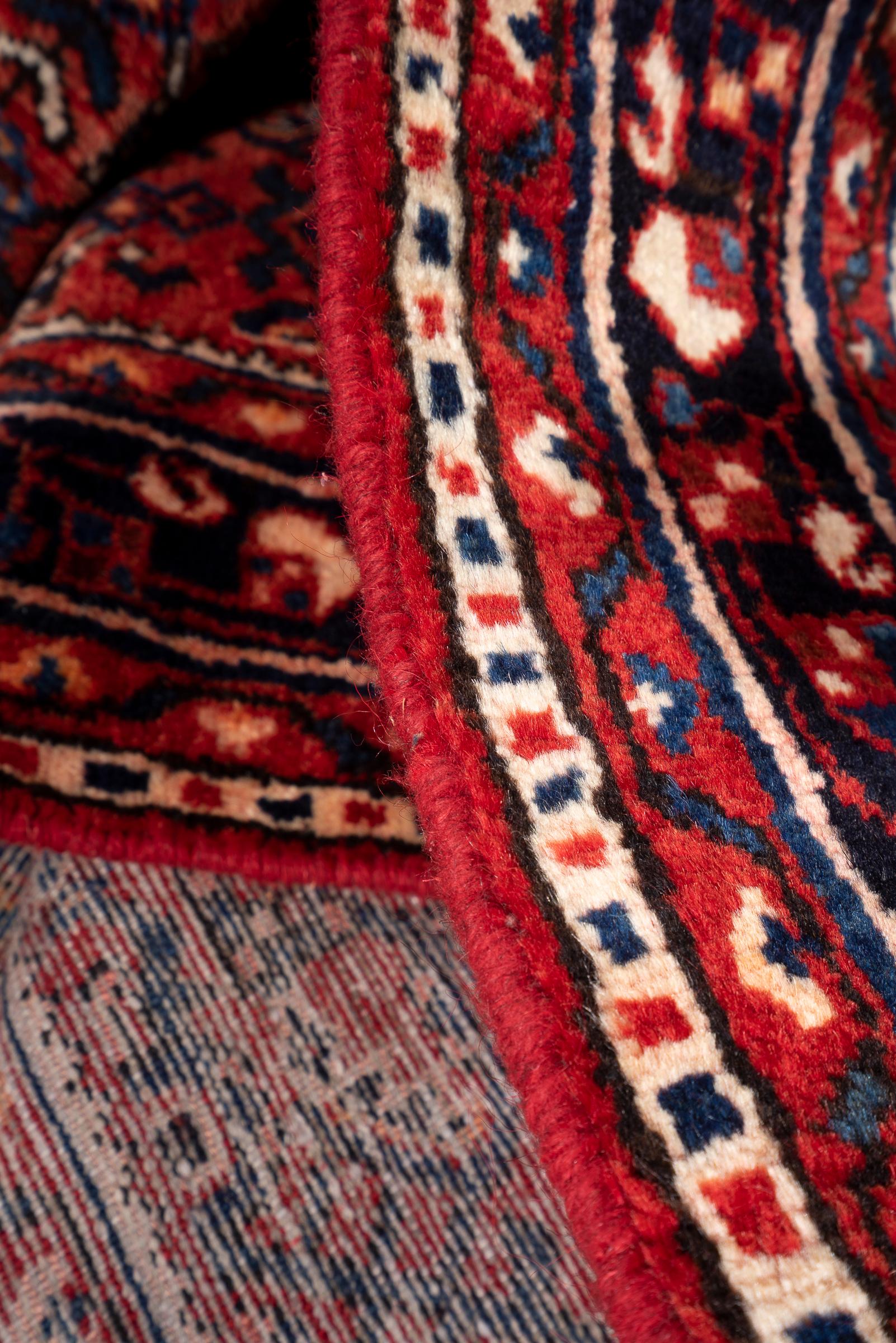 Hossein Abad Mahi Long Persian Runner Rug