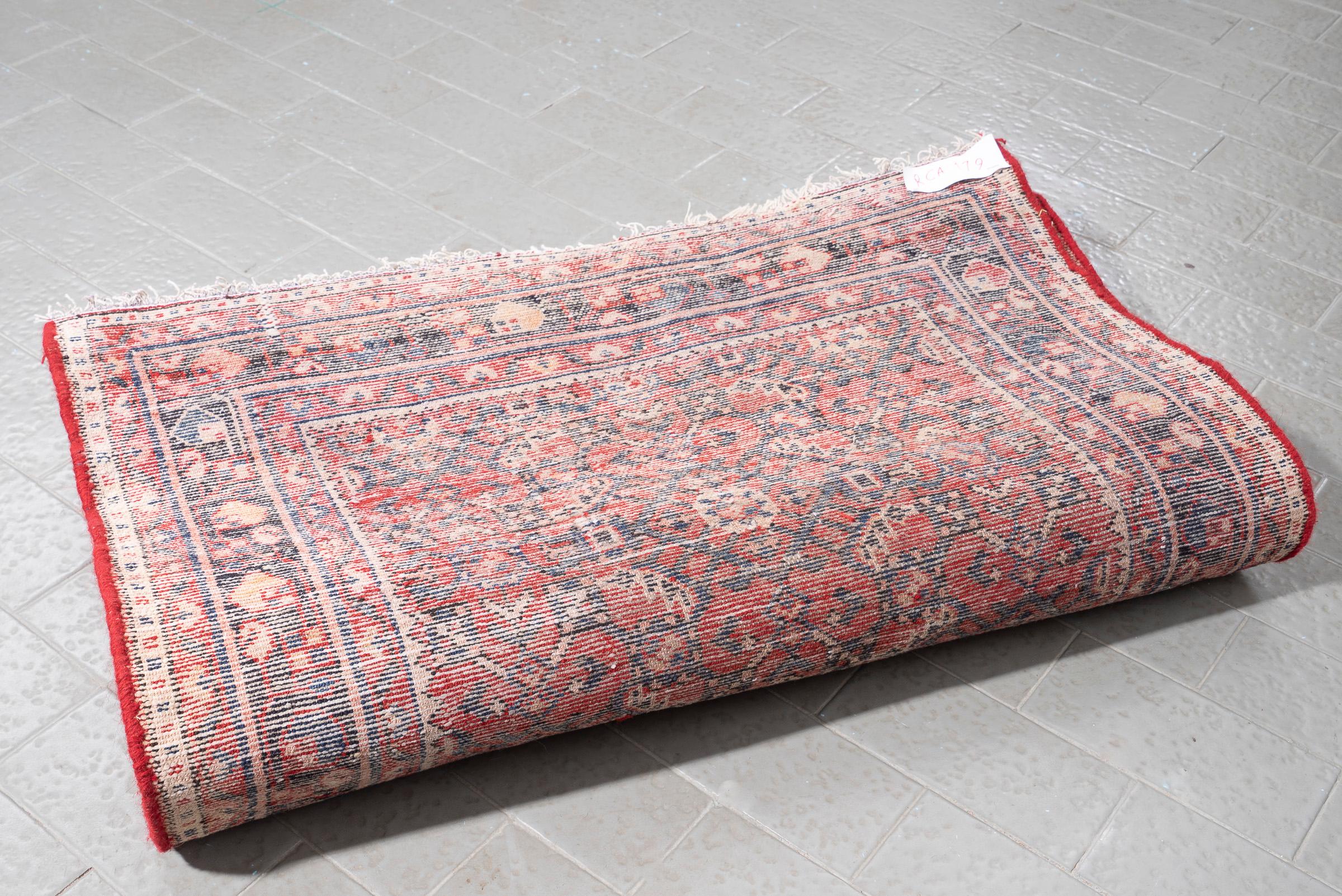Hossein Abad Mahi Long Persian Runner Rug