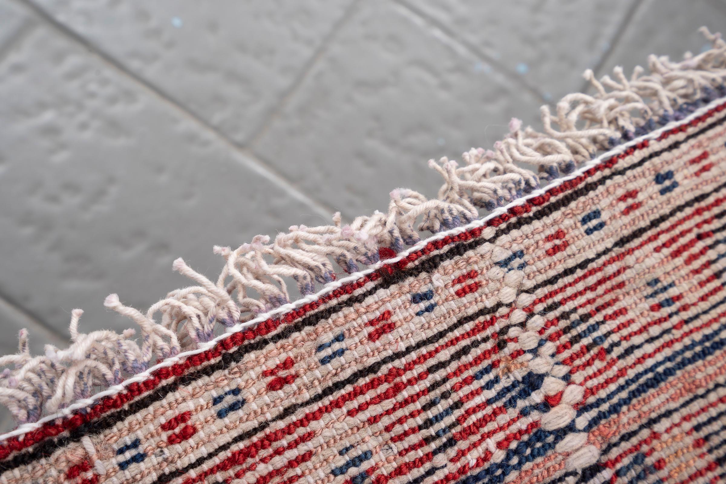 Hossein Abad Mahi Long Persian Runner Rug