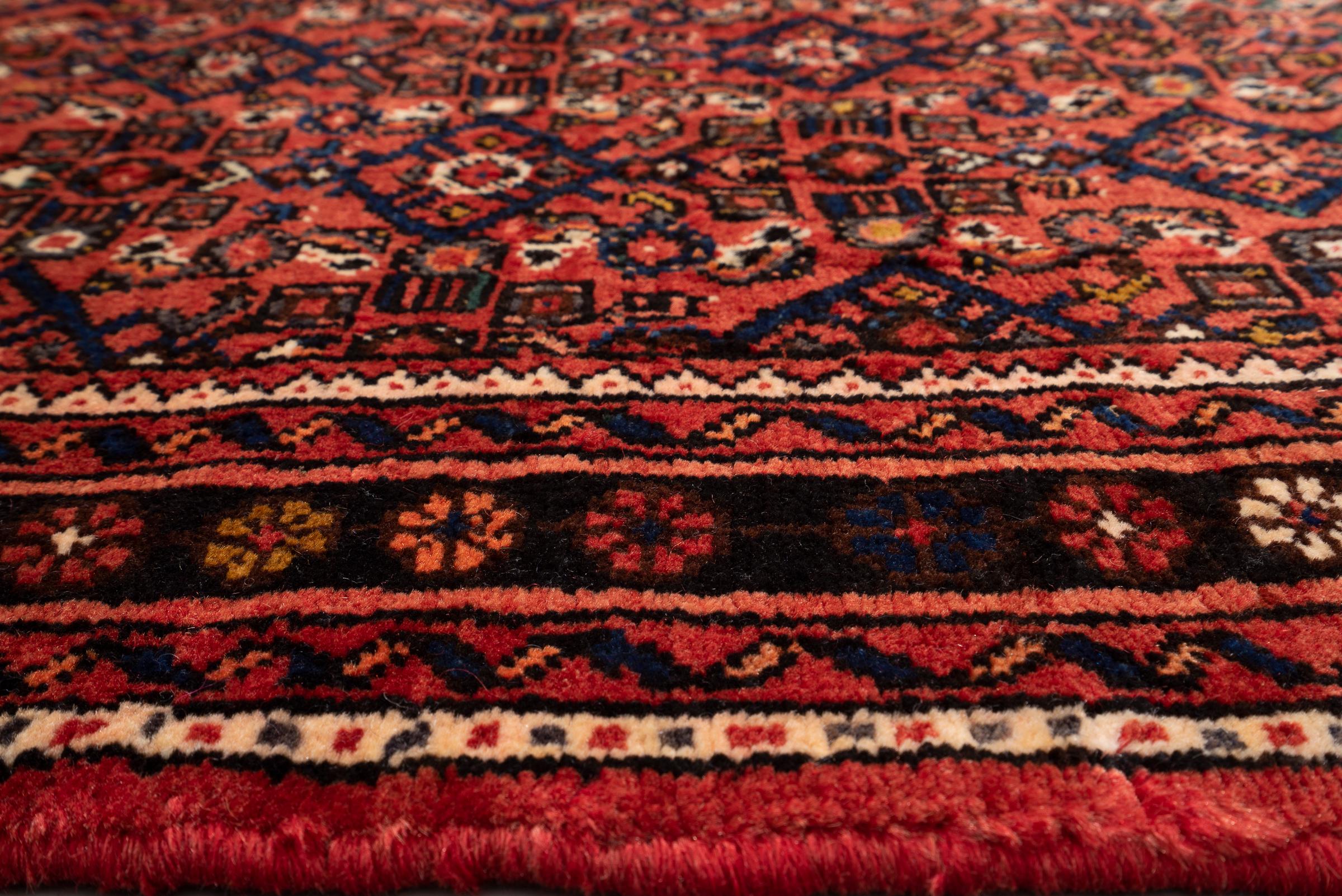 Hossein Abad Mahi Long Persian Runner Rug
