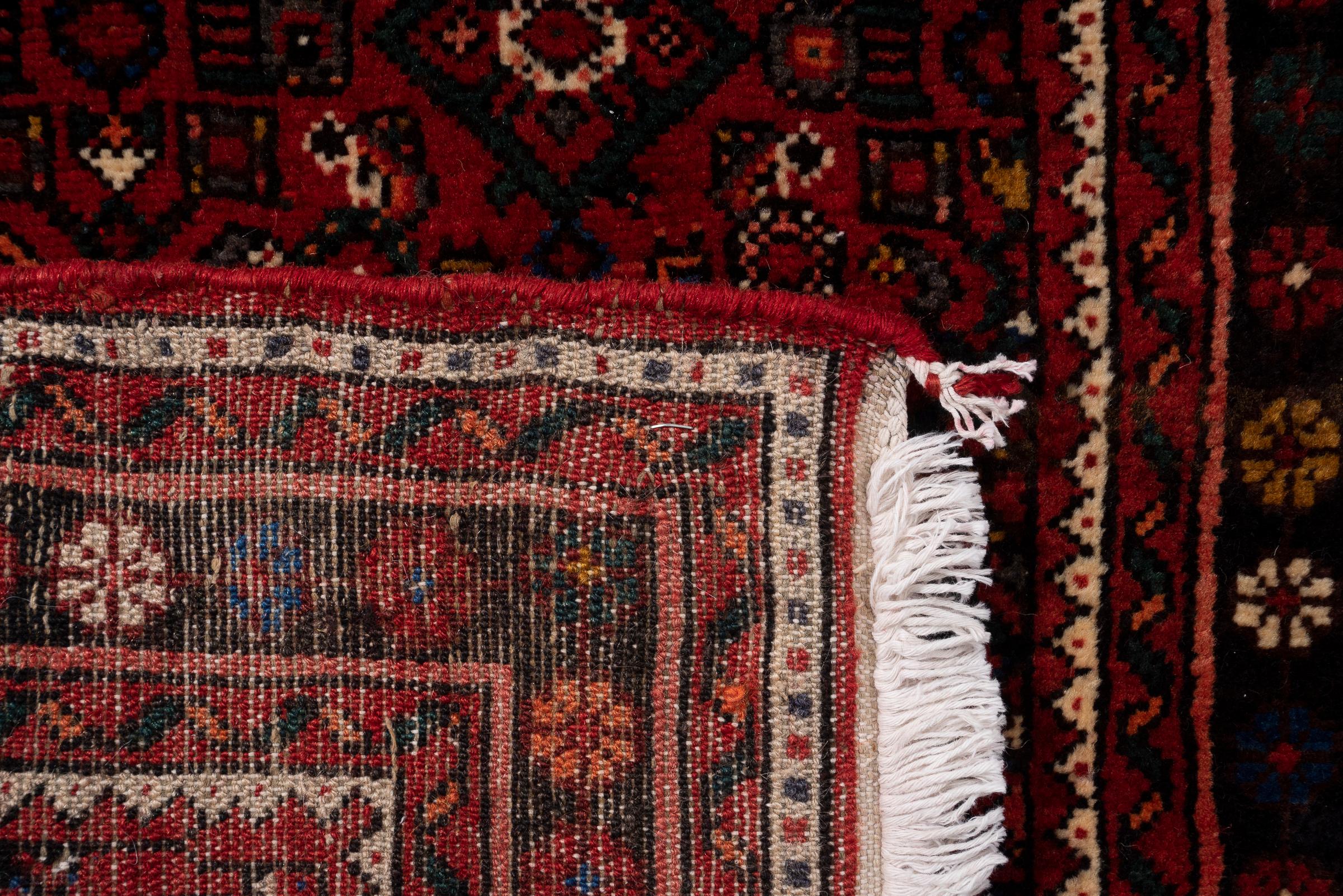 Hossein Abad Mahi Long Persian Runner Rug