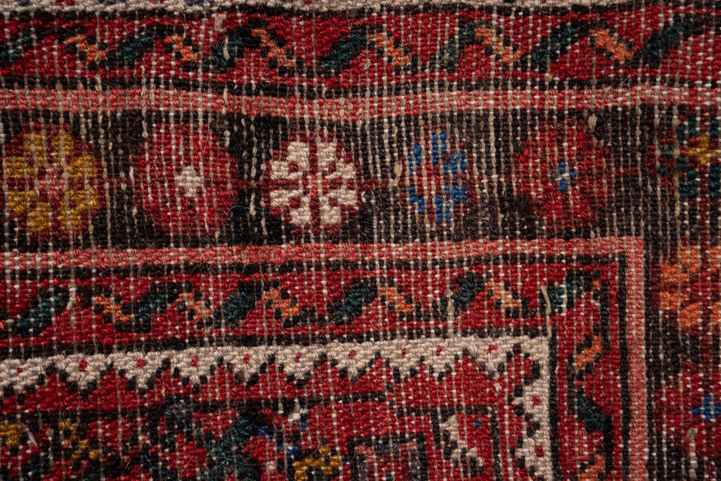 Hossein Abad Mahi Long Persian Runner Rug