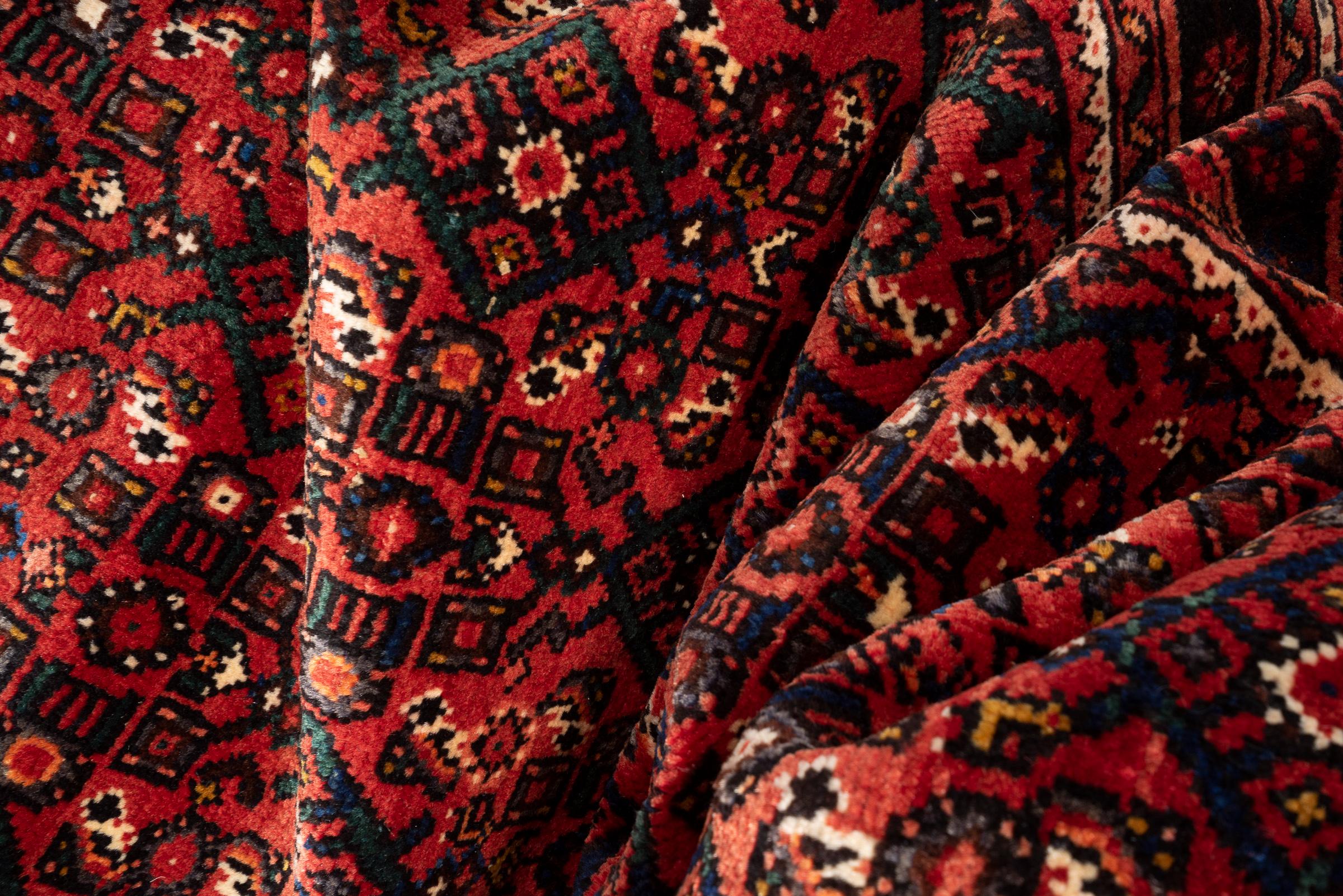 Hossein Abad Mahi Long Persian Runner Rug