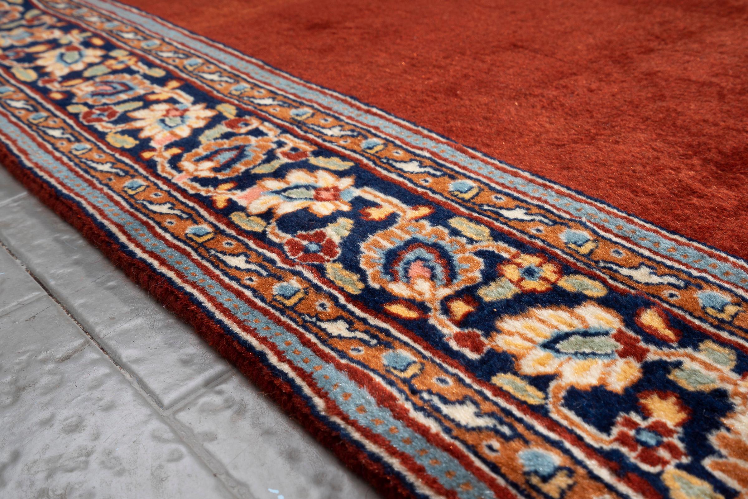 Vintage Fine Kerman Persian Runner Rug