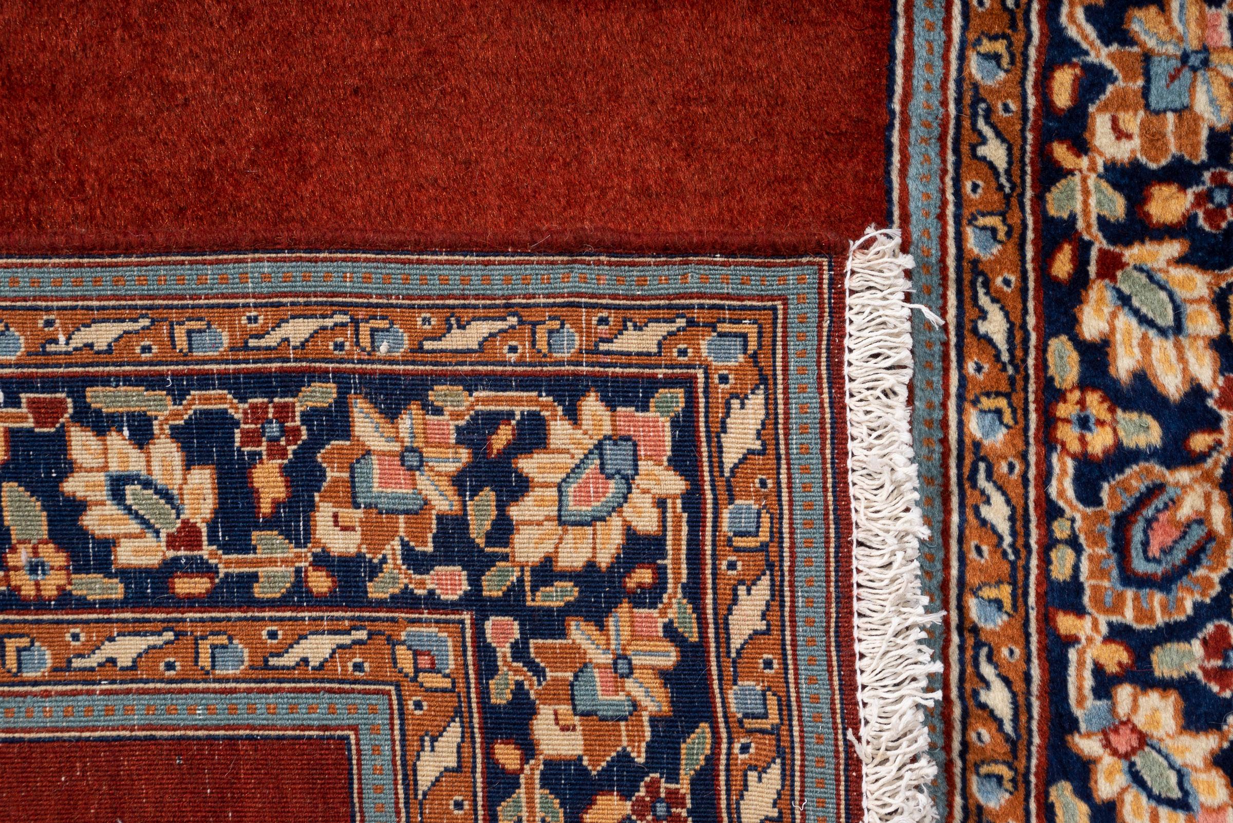 Vintage Fine Kerman Persian Runner Rug