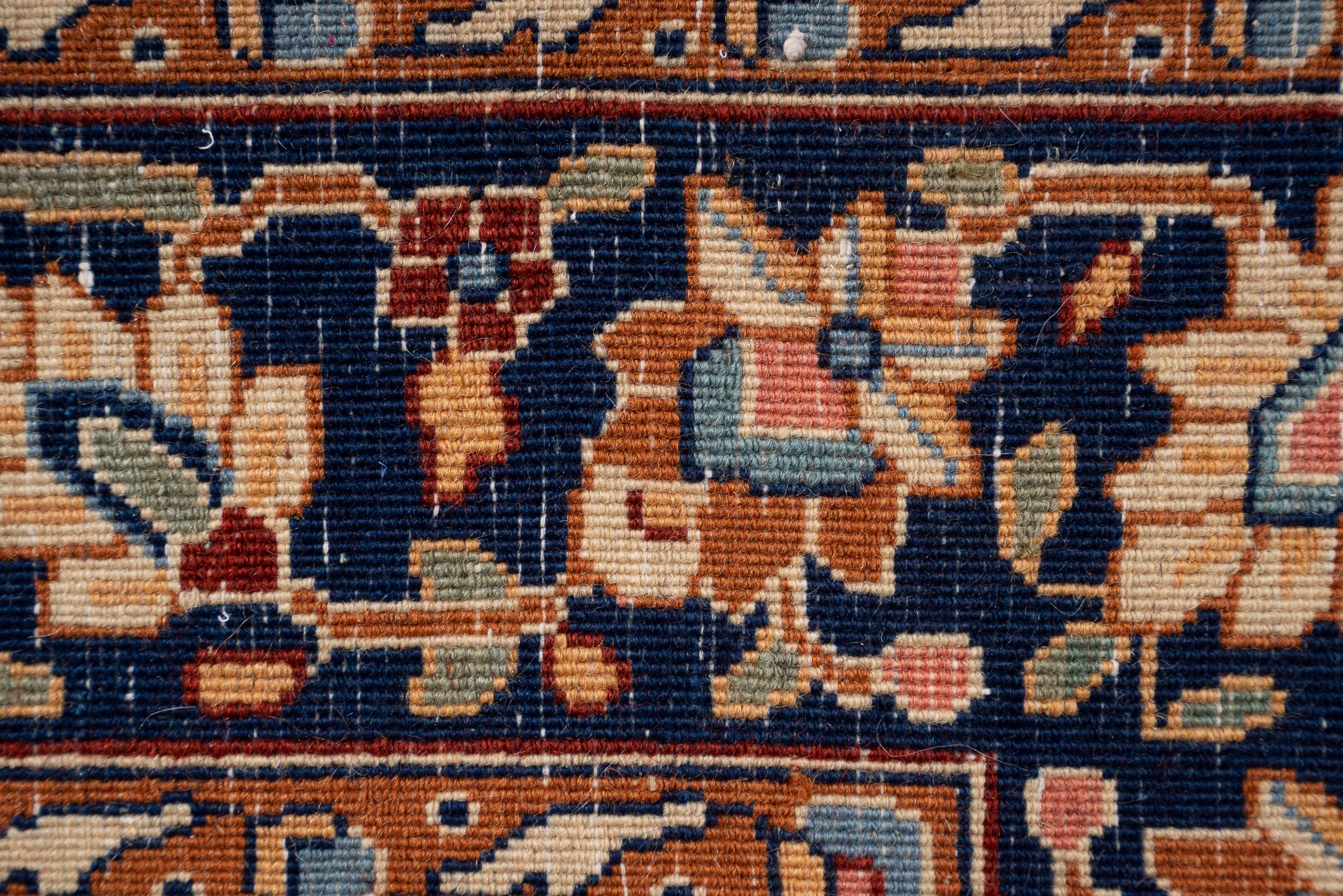 Vintage Fine Kerman Persian Runner Rug