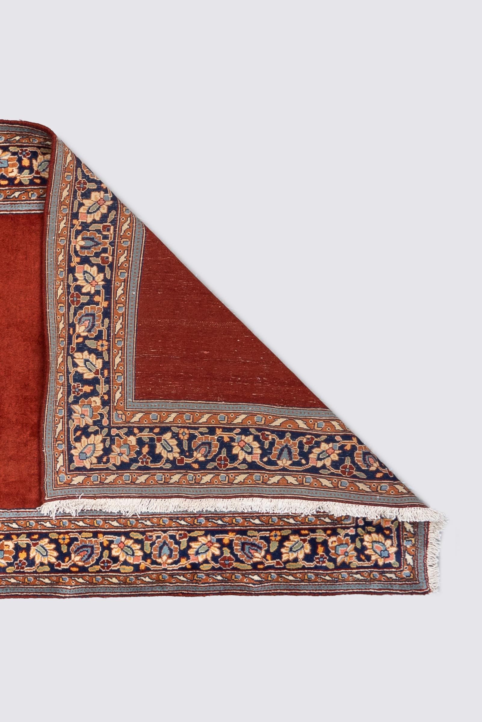Vintage Fine Kerman Persian Runner Rug