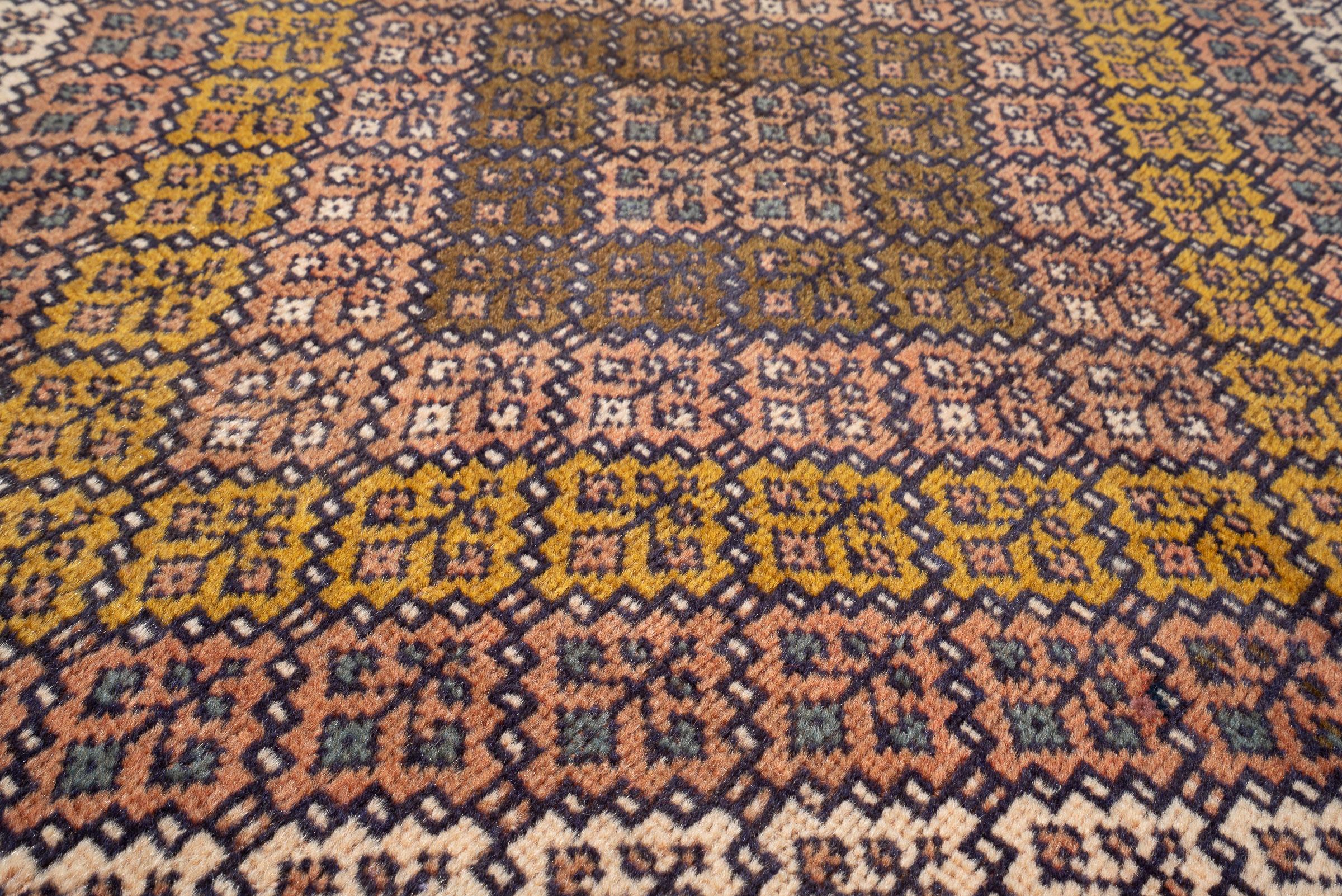 Antique Fine Quchan Camel Wool Muharramat Persian Rug, c. 1900–30