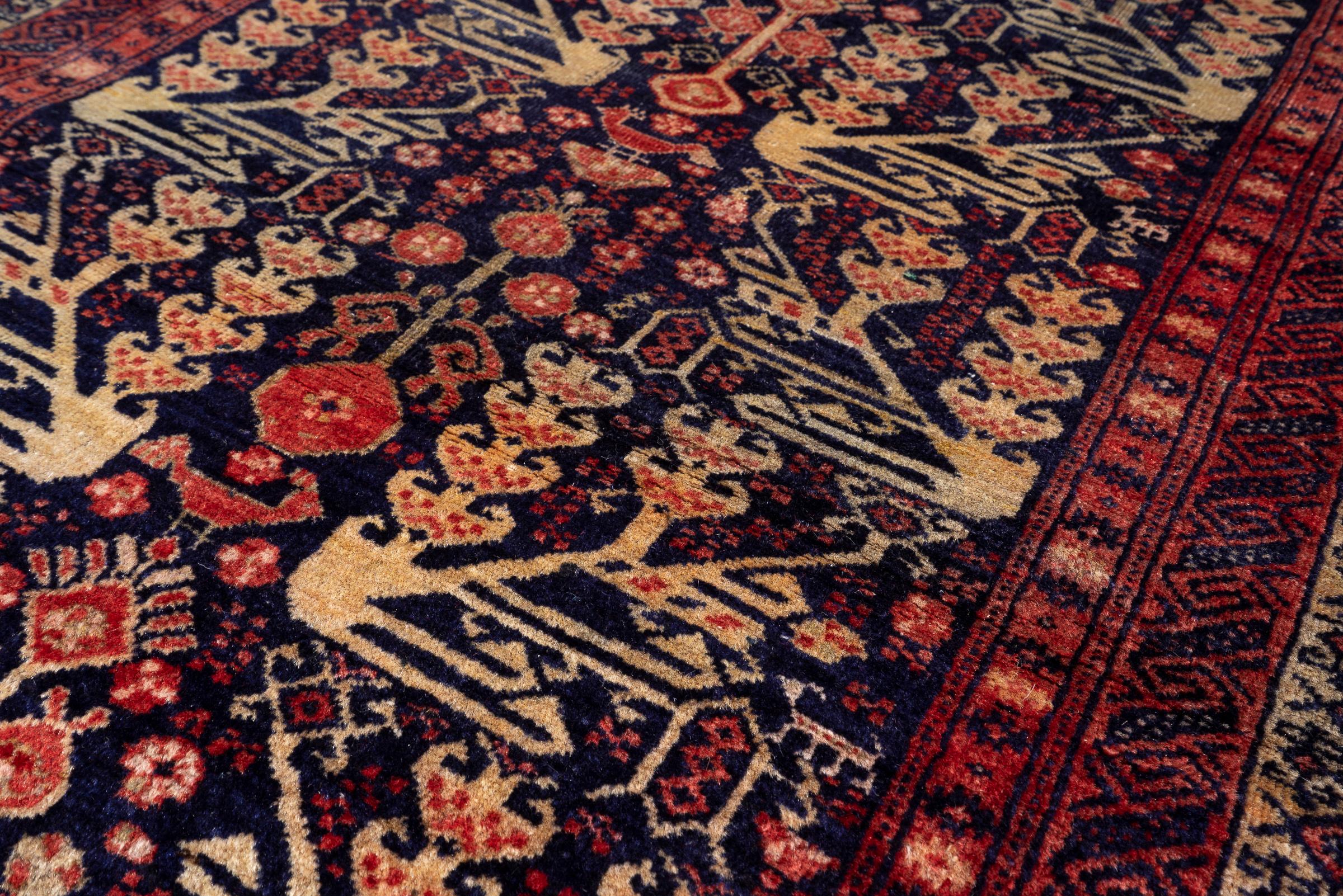 Antique Baluch Khorasan Morqi Persian Rug