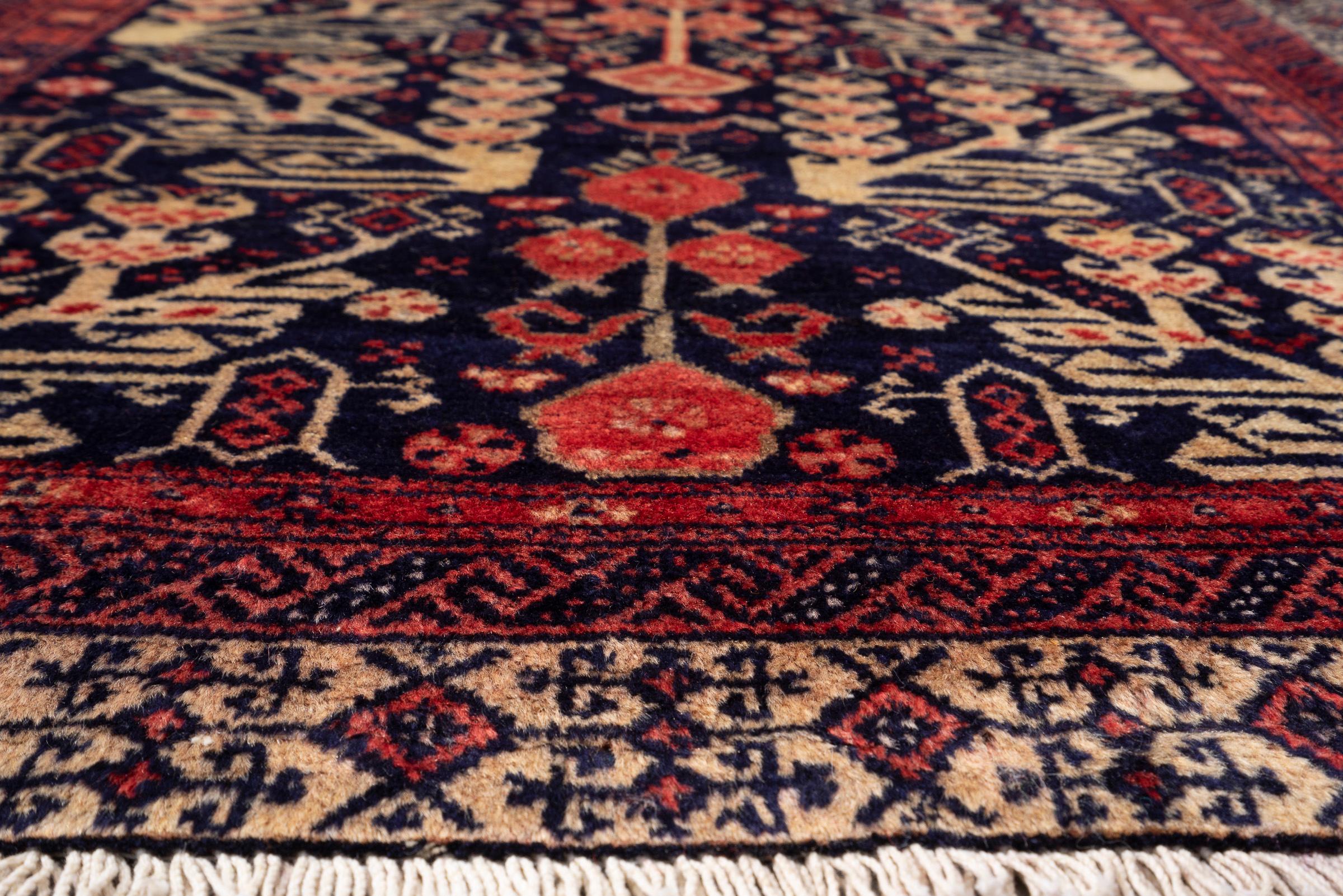 Antique Baluch Khorasan Morqi Persian Rug