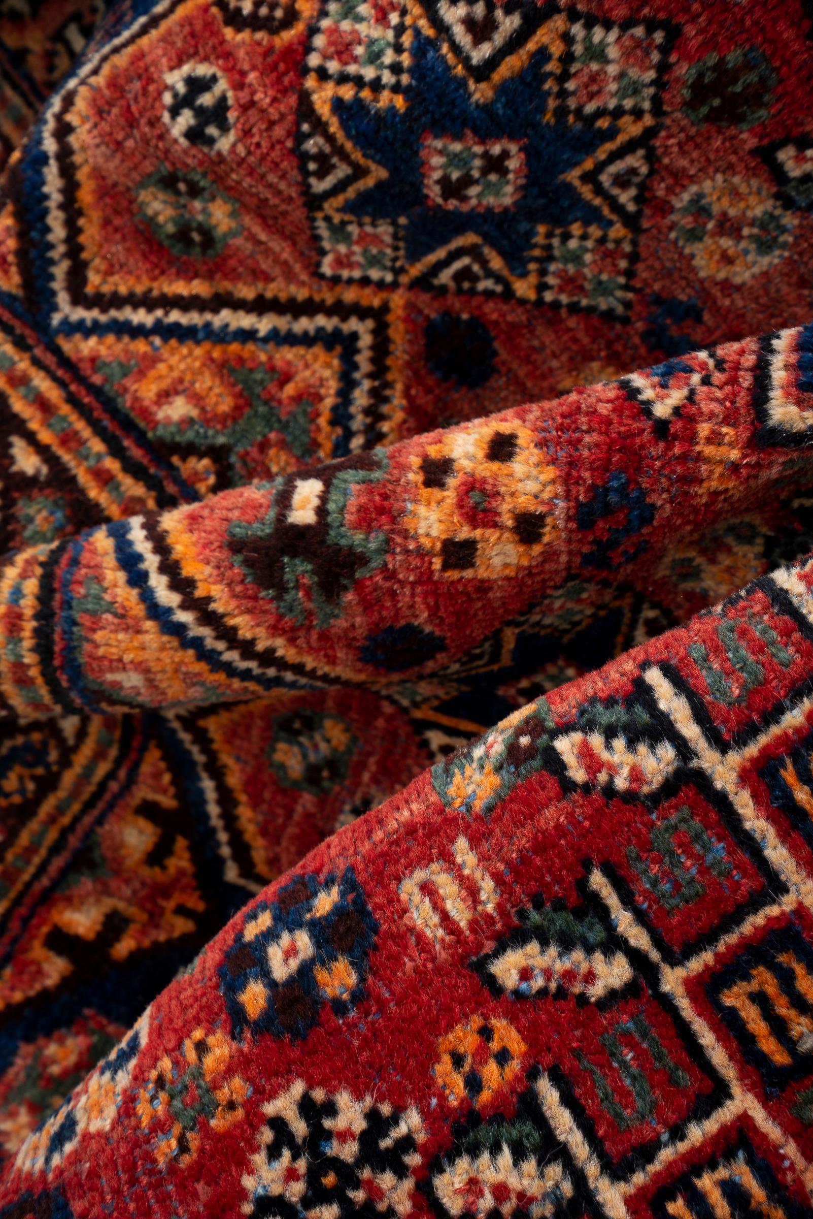 Antique Qashqai Bavanat Persian Rug