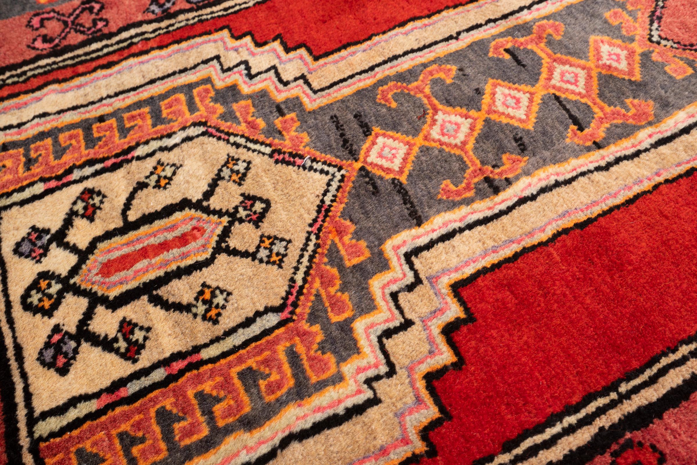 Vintage Sarab Persian Runner Rug