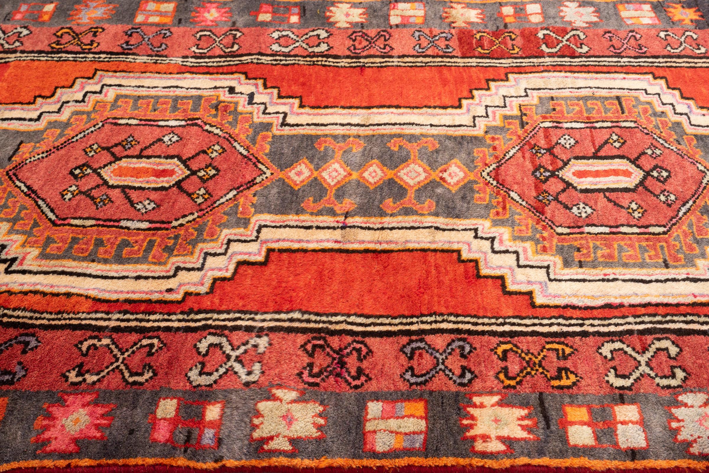 Vintage Sarab Persian Runner Rug