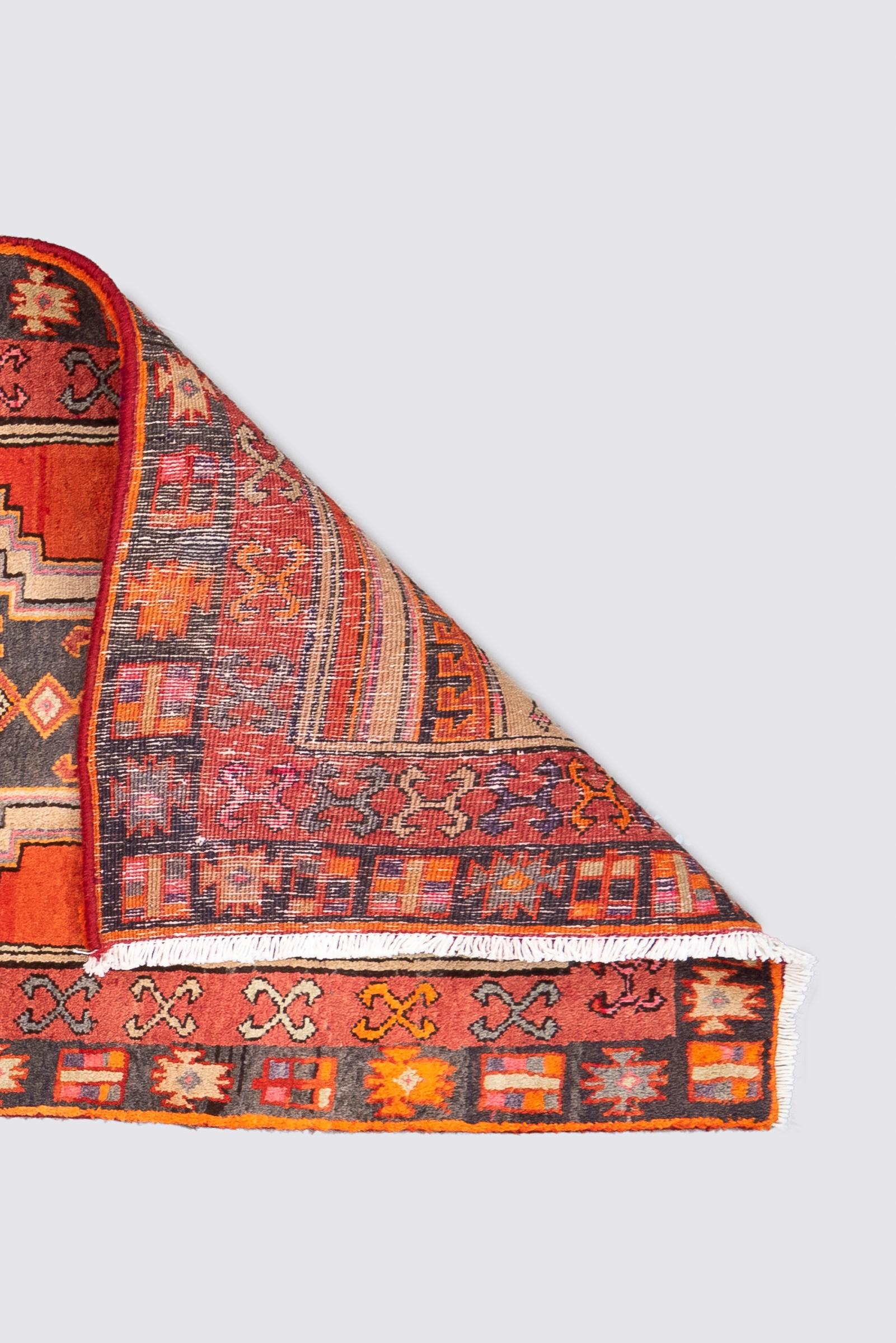 Vintage Sarab Persian Runner Rug
