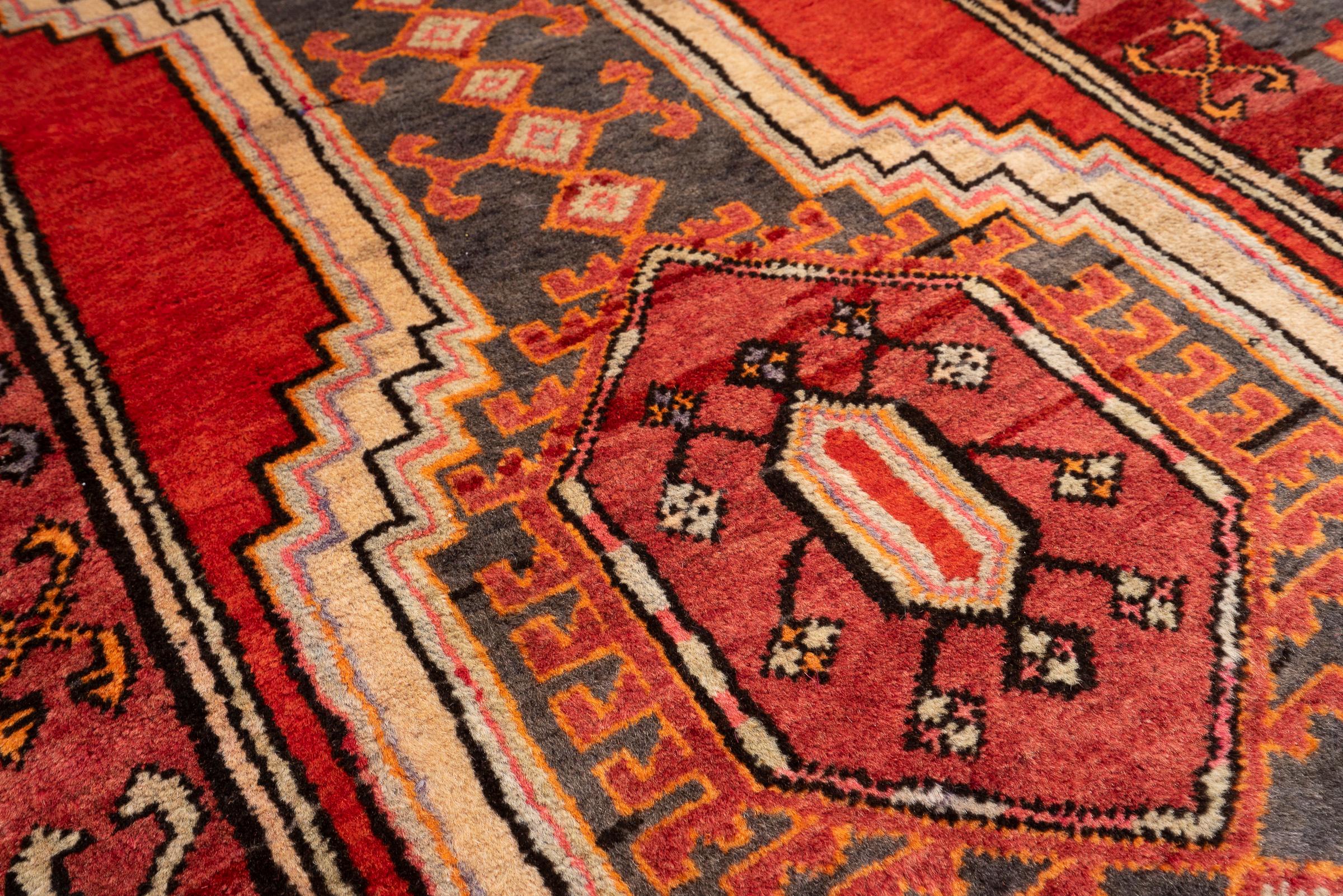 Vintage Sarab Persian Runner Rug