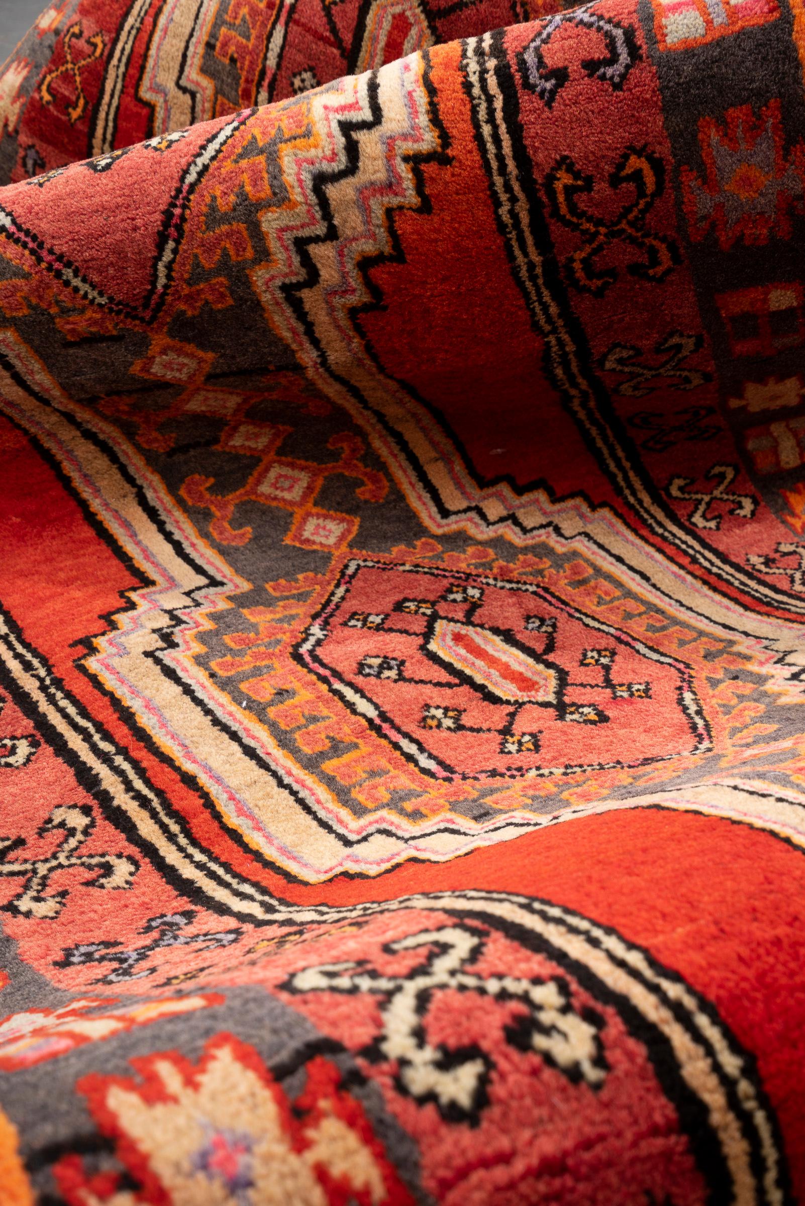 Vintage Sarab Persian Runner Rug