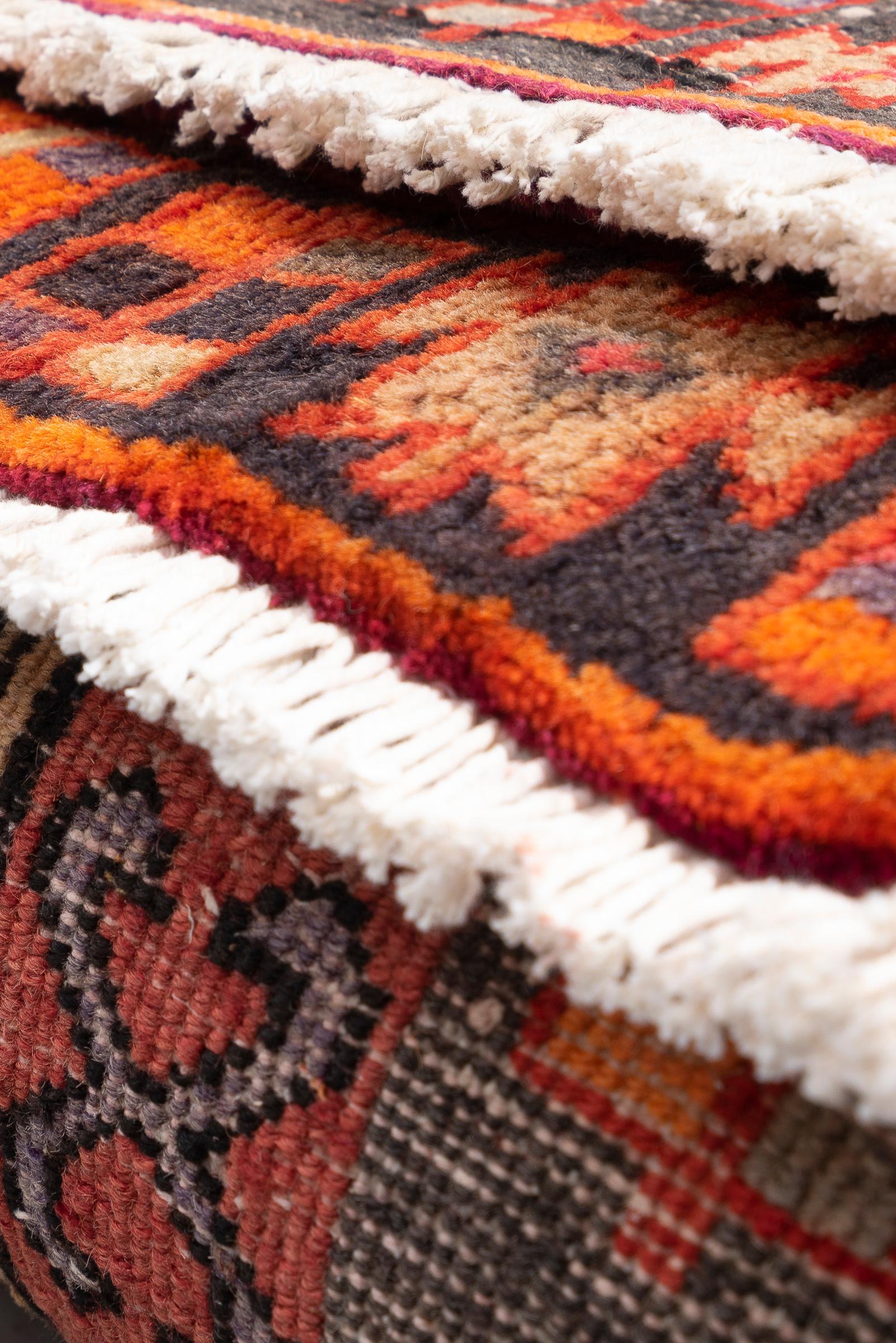 Vintage Sarab Persian Runner Rug