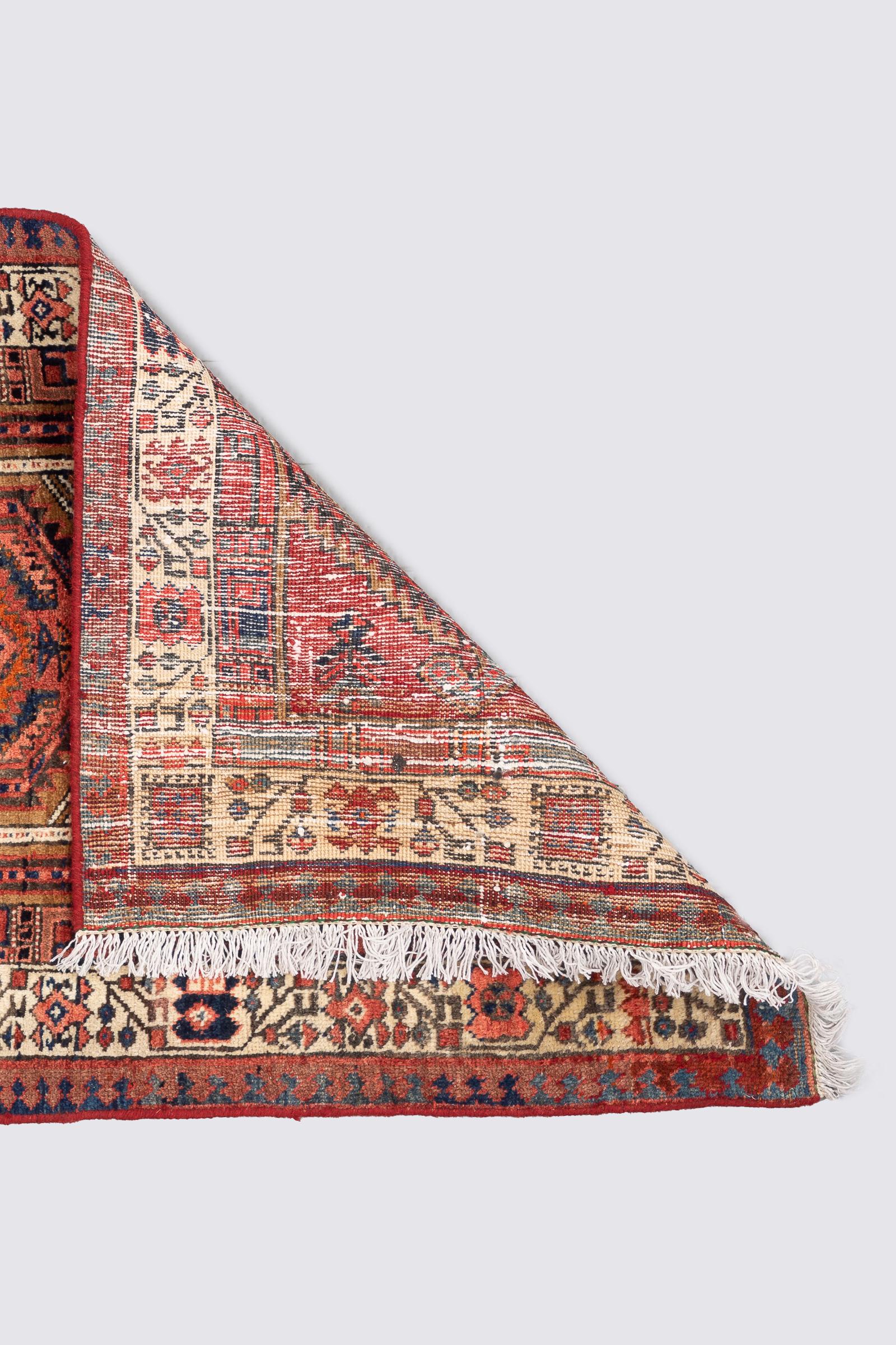 Antique Sarab Qalami Persian Rug