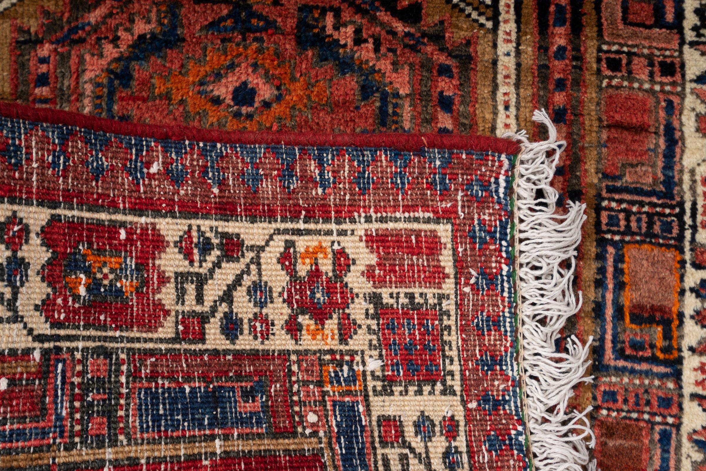 Antique Sarab Qalami Persian Rug