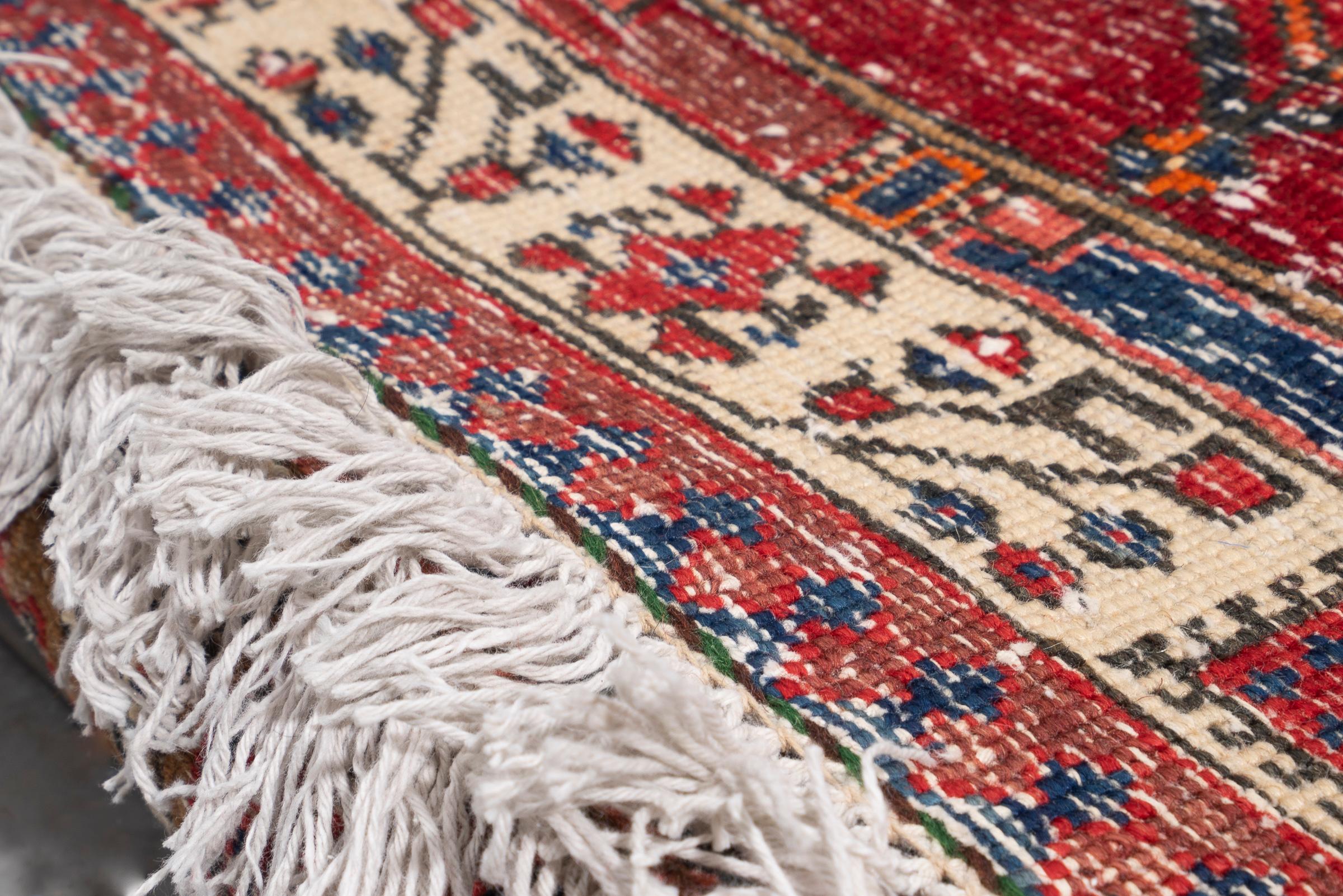 Antique Sarab Qalami Persian Rug