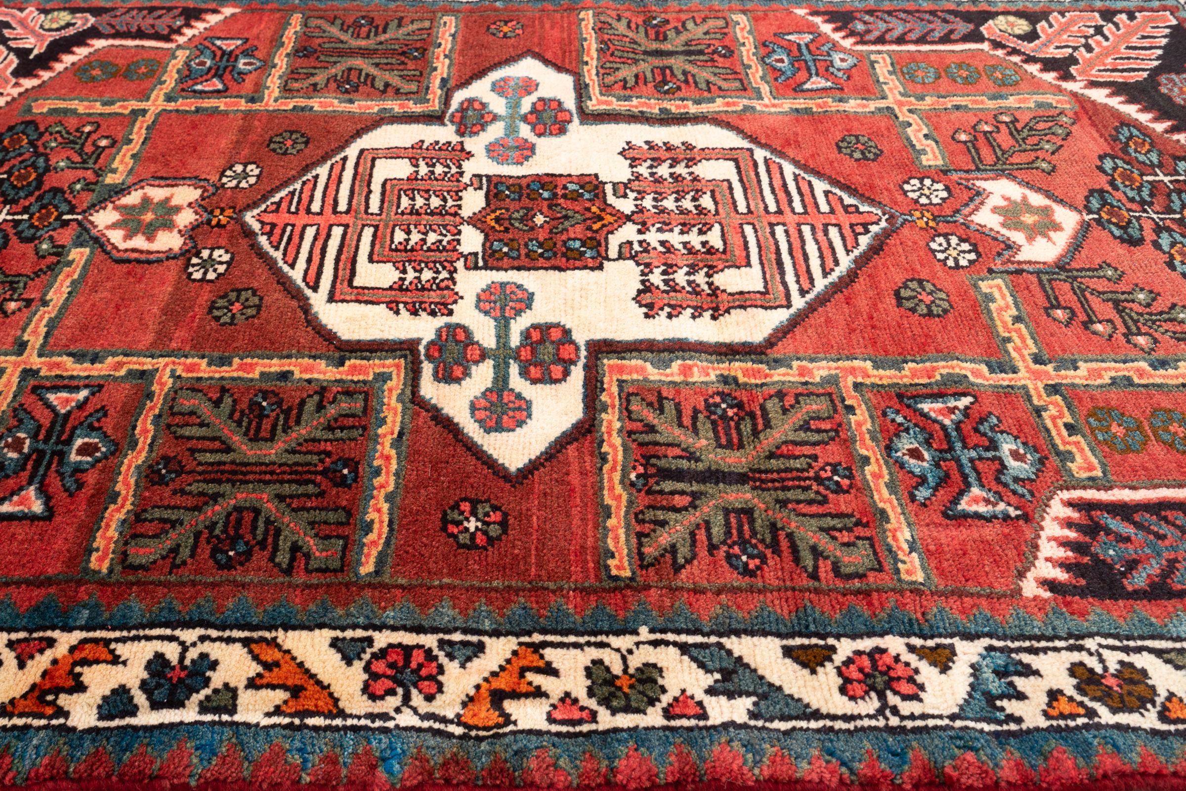 Vintage Shahsavan Saveh Persian Rug