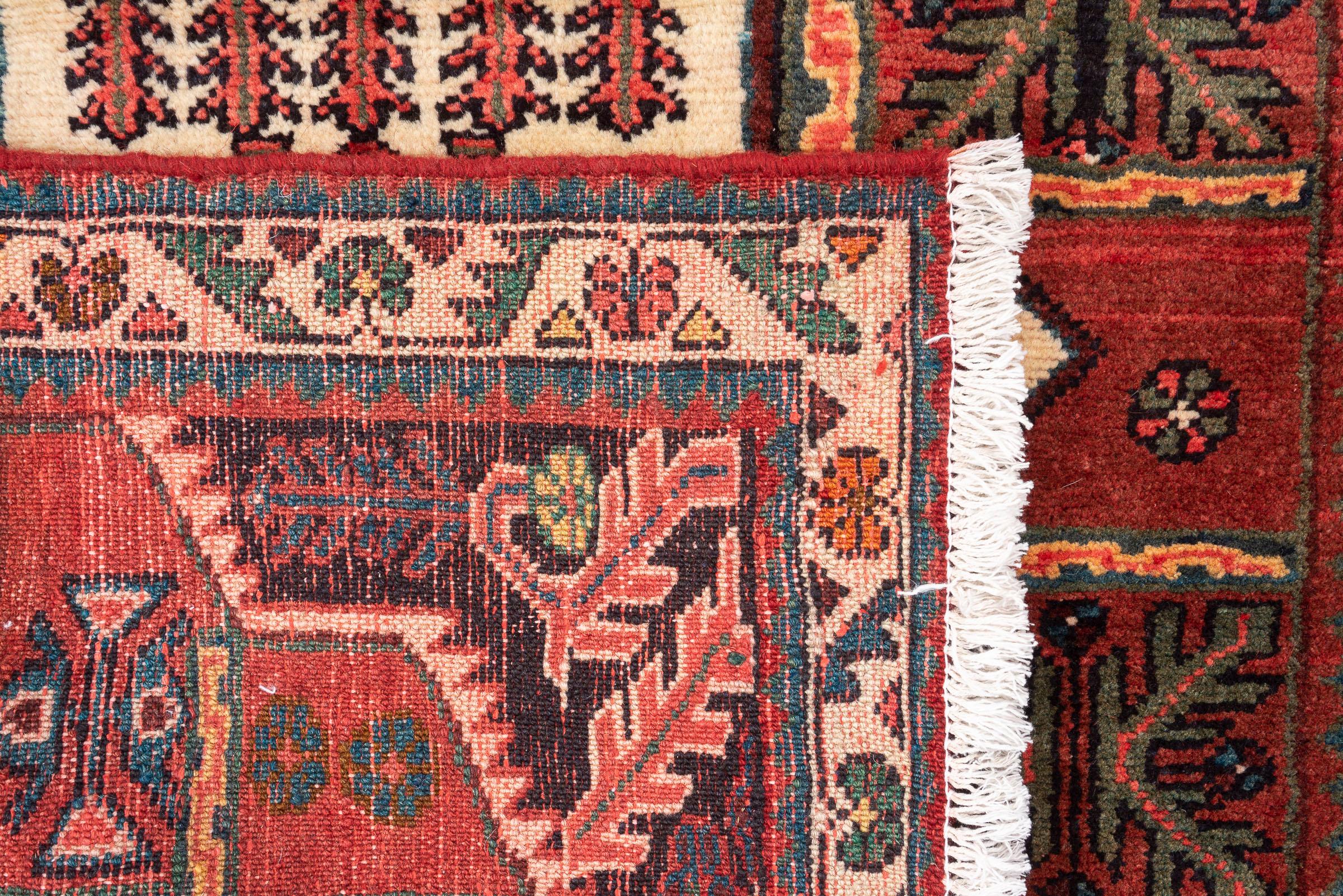 Vintage Shahsavan Saveh Persian Rug
