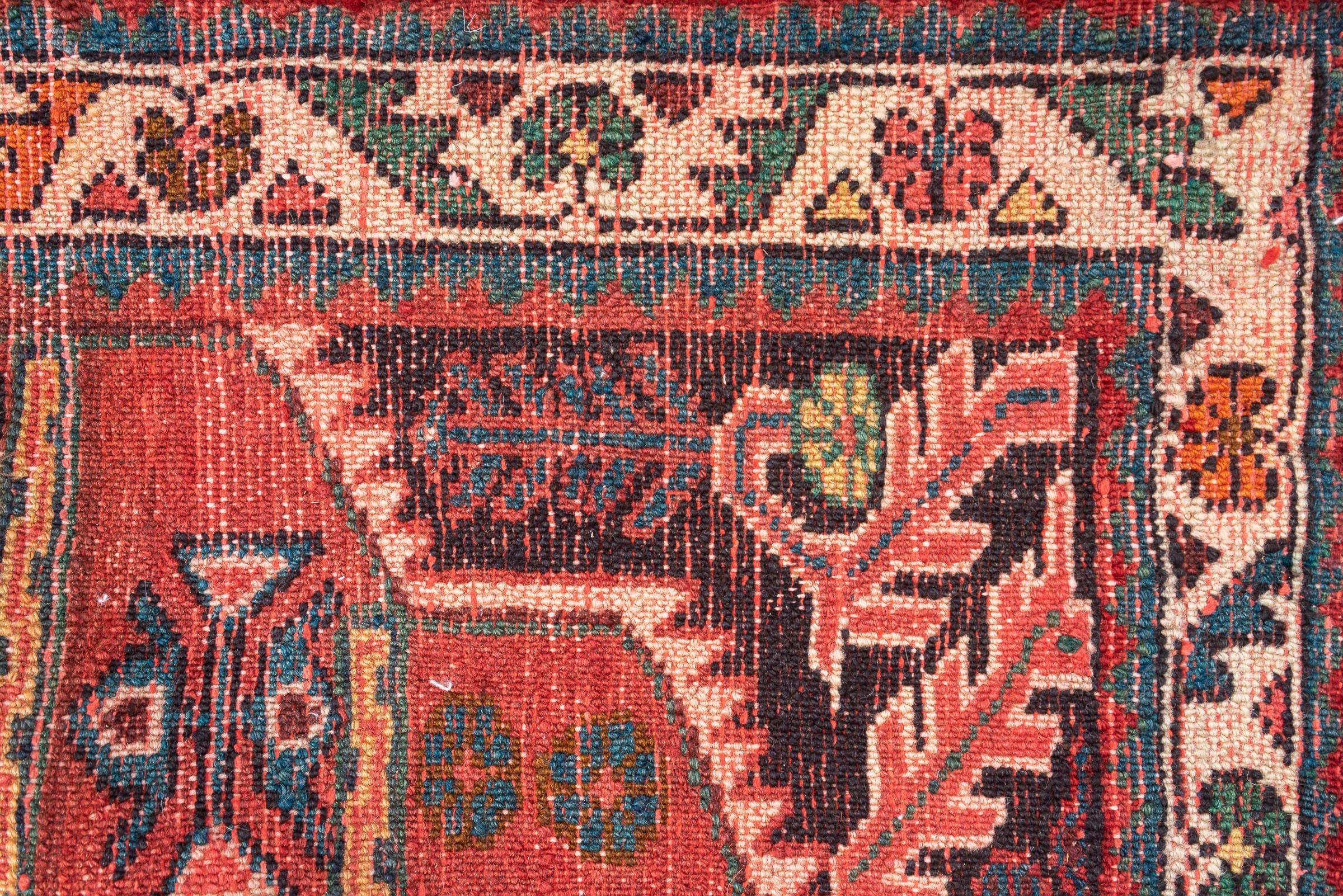 Vintage Shahsavan Saveh Persian Rug