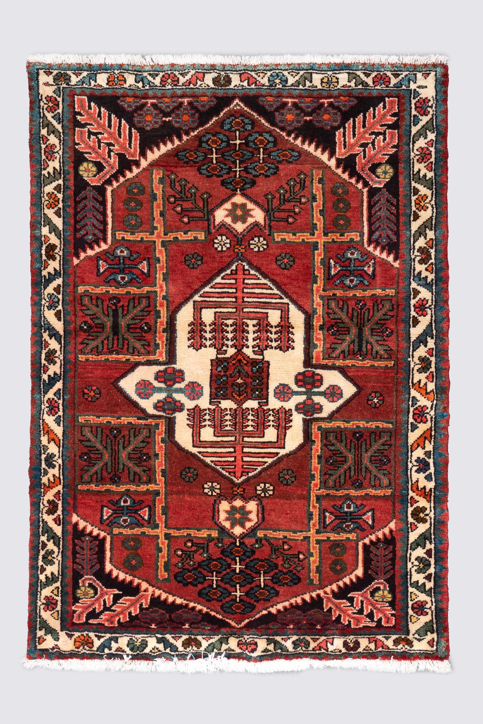 Vintage Shahsavan Saveh Carpet 1.7SQM