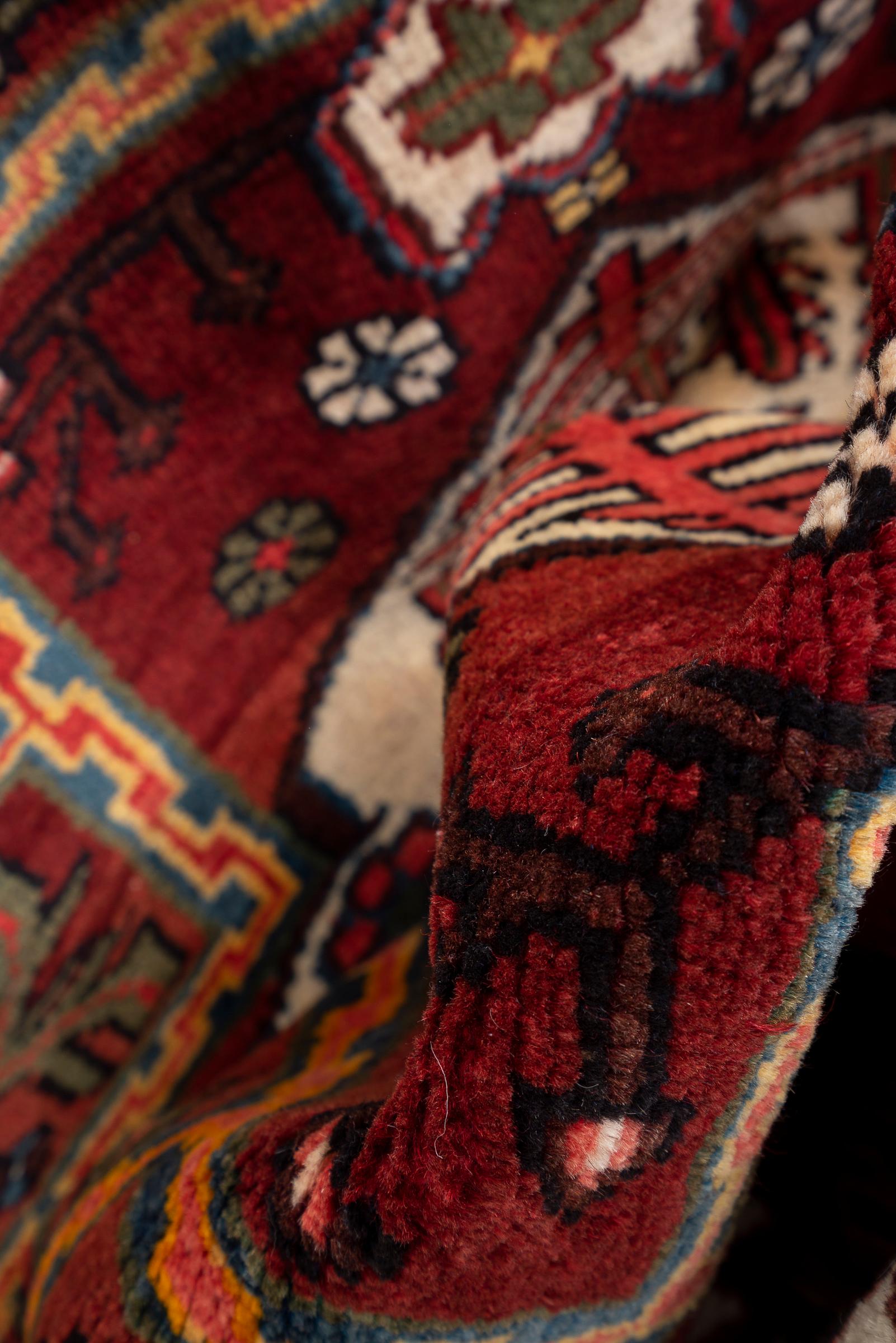 Vintage Shahsavan Saveh Persian Rug