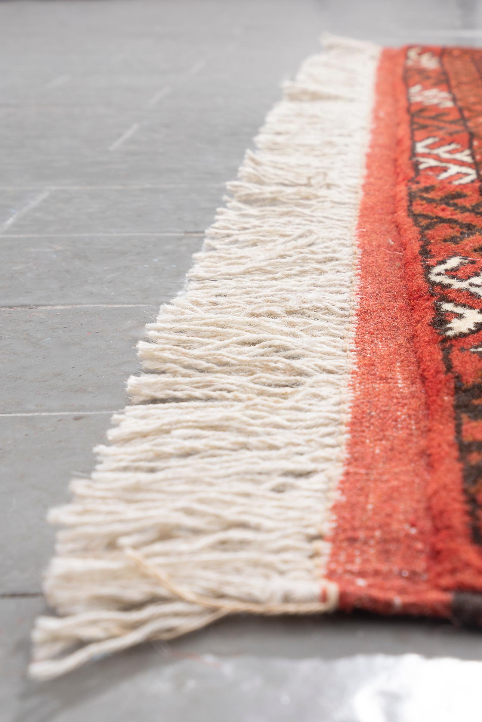 New Weave Fine Torkaman Bukhara Persian Rug