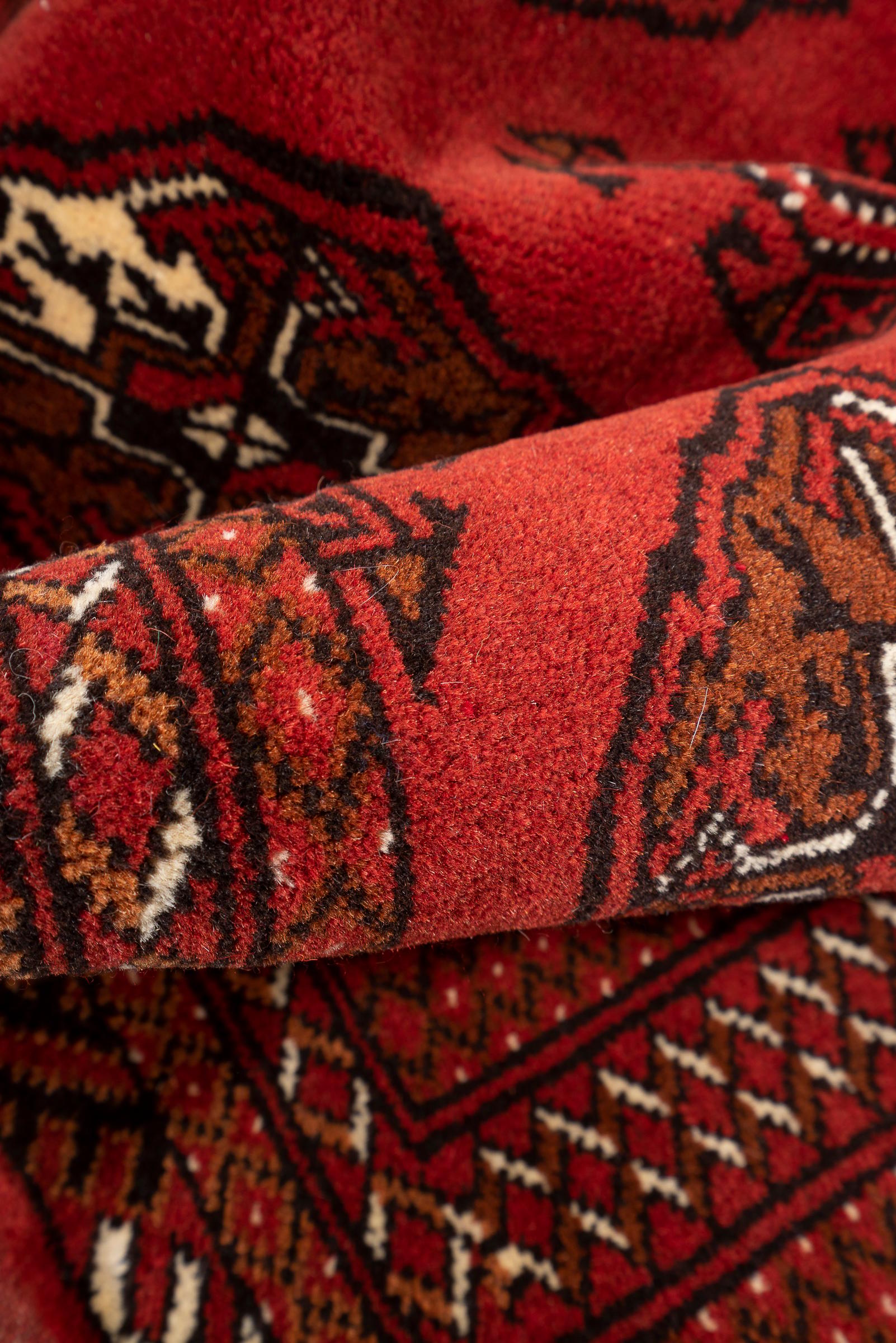 New Weave Fine Torkaman Bukhara Persian Rug