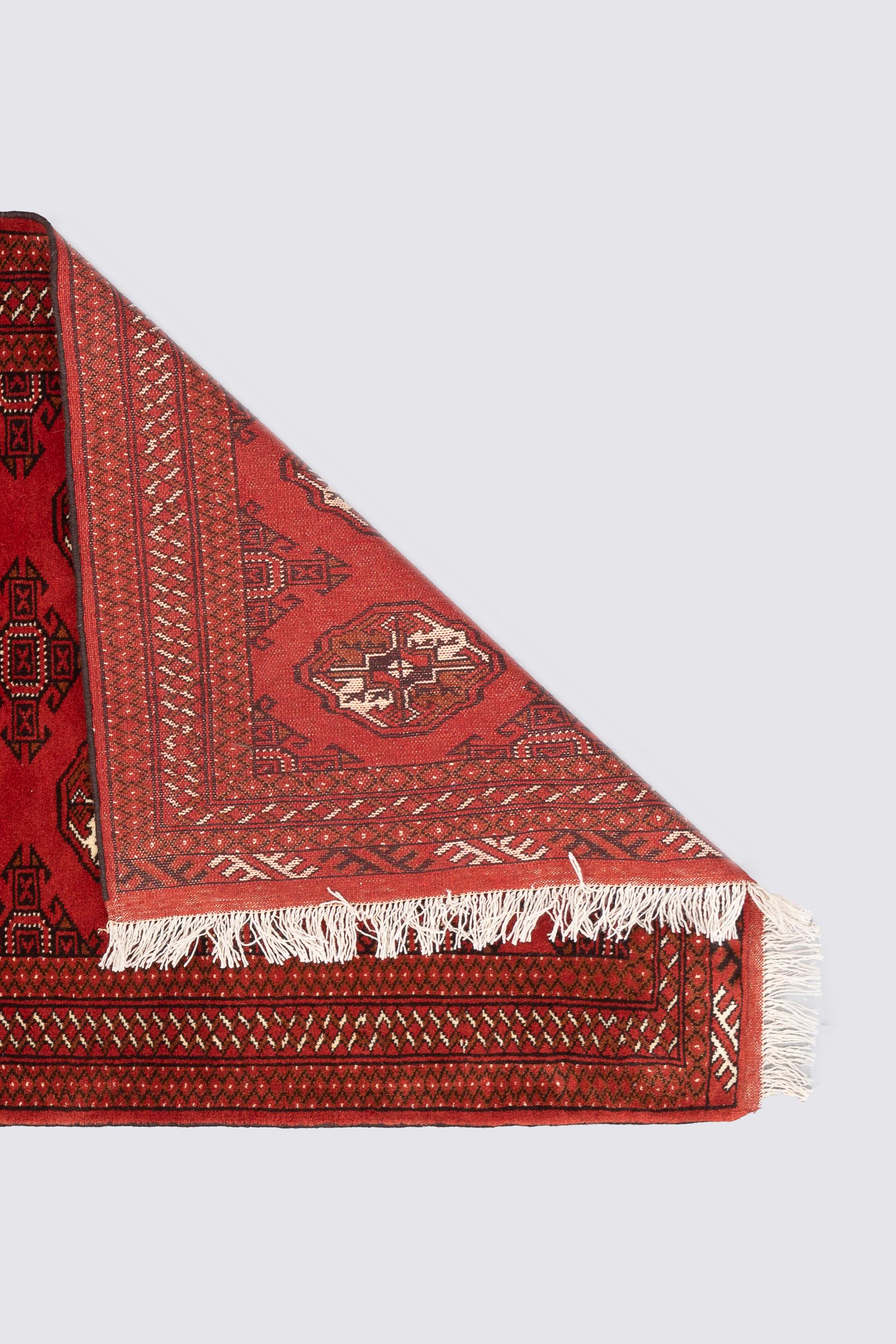 New Weave Fine Torkaman Bukhara Persian Rug