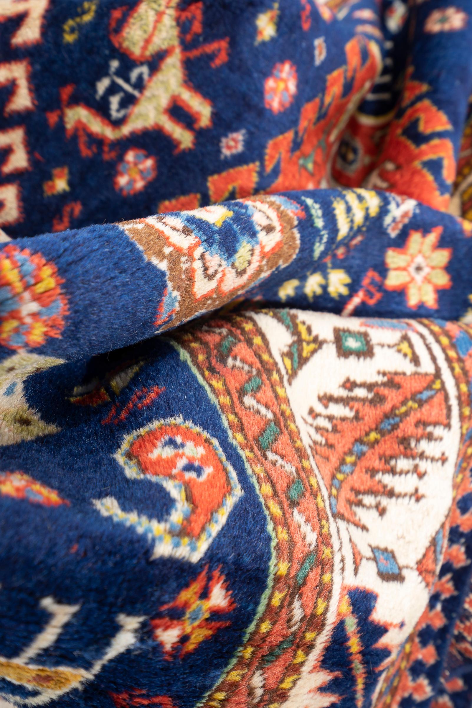 Antique Fine Qara Dagh (Kazak) Persian Rug