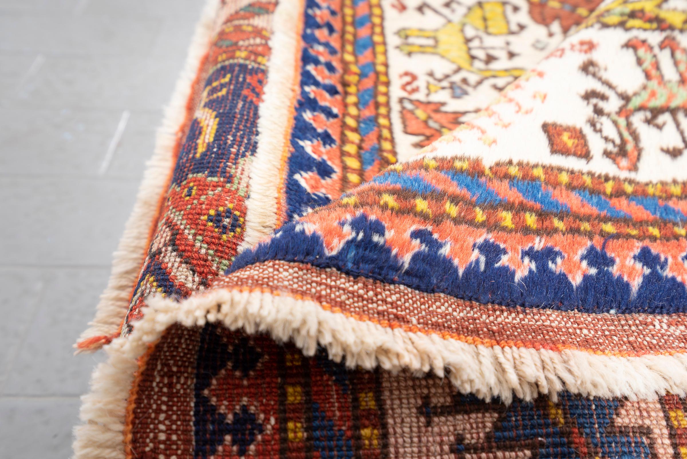 Antique Fine Qara Dagh (Kazak) Persian Rug