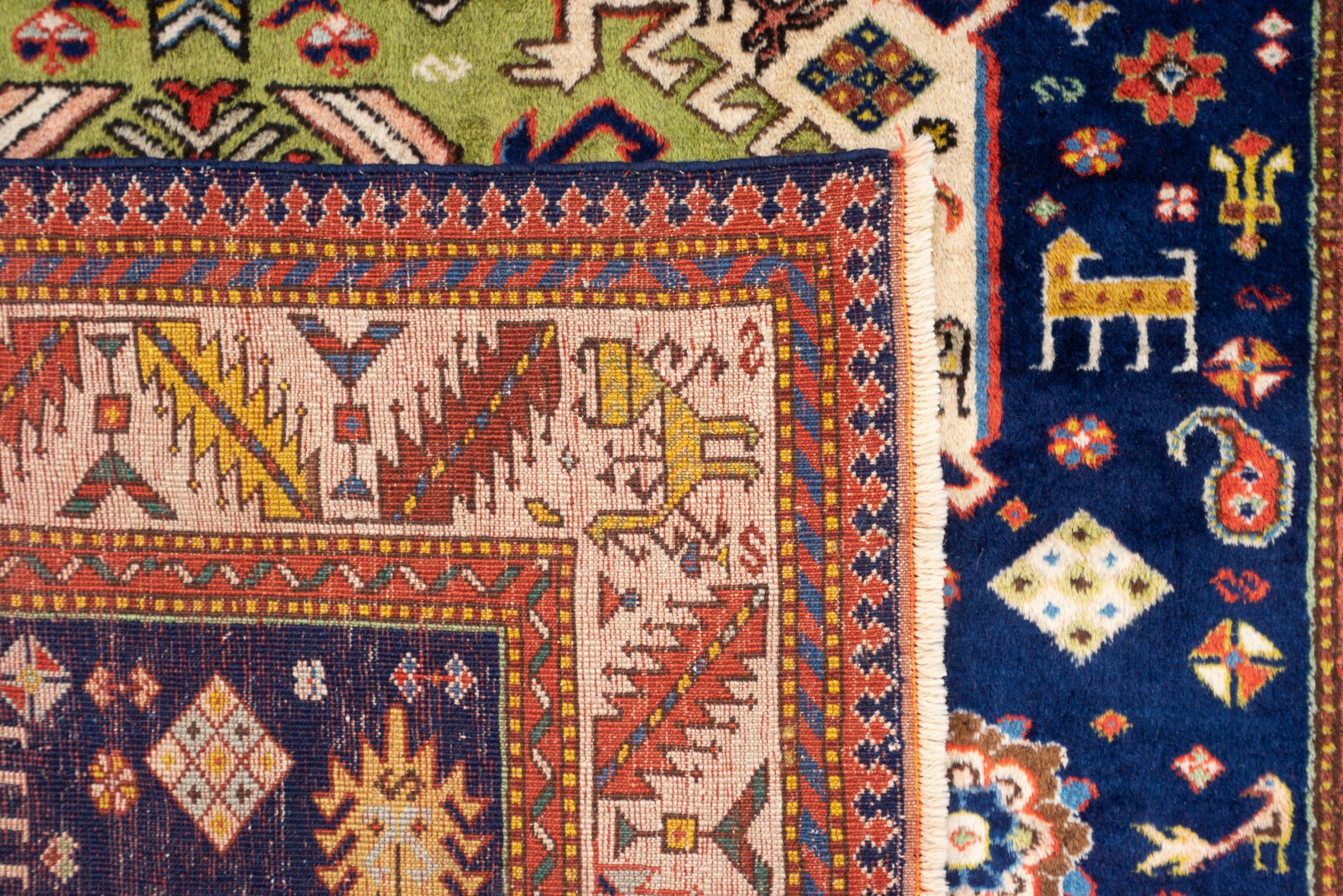 Antique Fine Qara Dagh (Kazak) Persian Rug